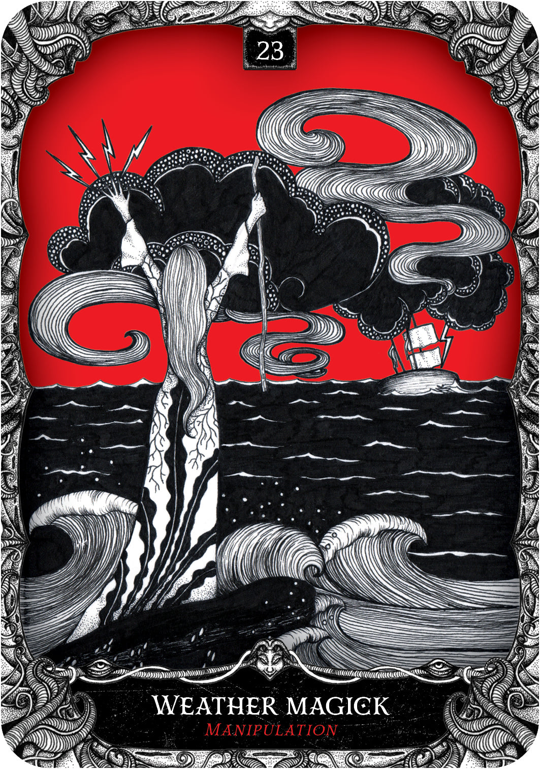 Oracle Of The Witch Cards Deck