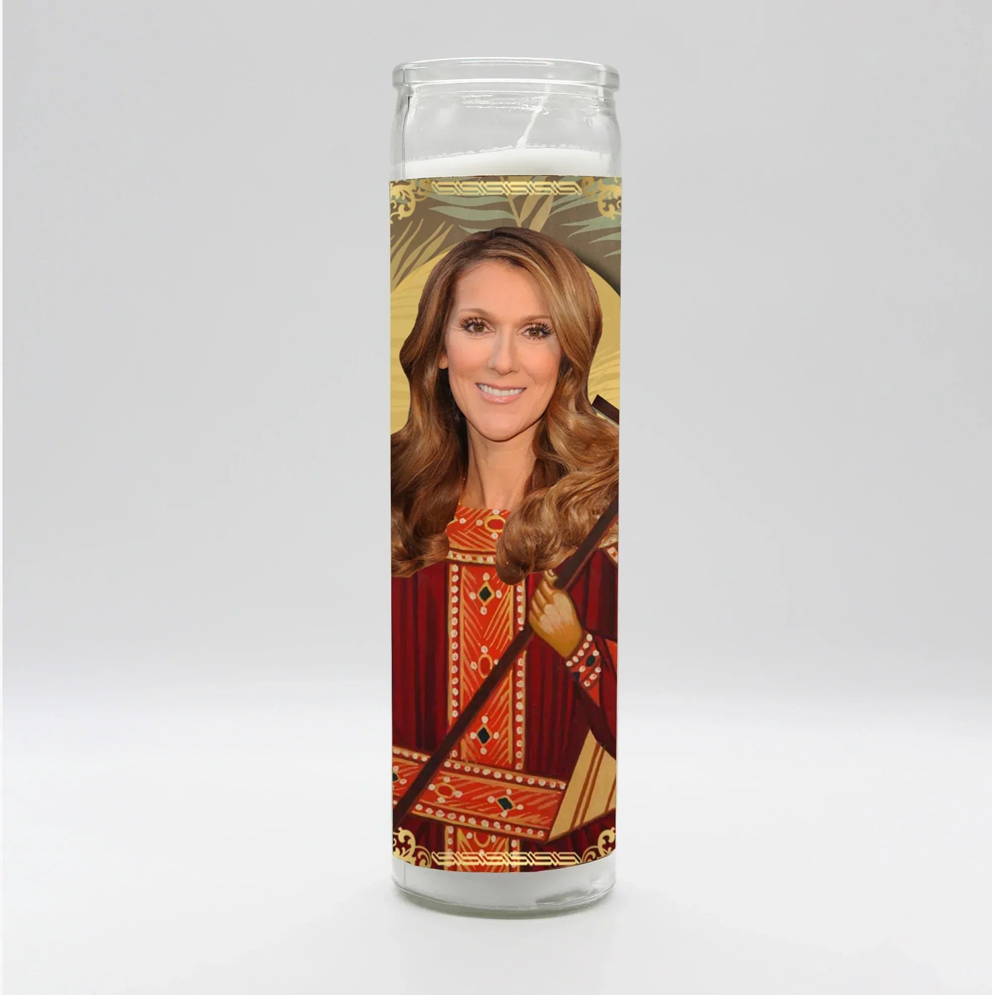 Saint Queen of Power Ballads Candle by BOBBYK