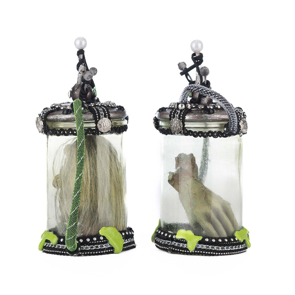 Chaotic Specimen Jars Assortment of 2 by Katherine's Collection