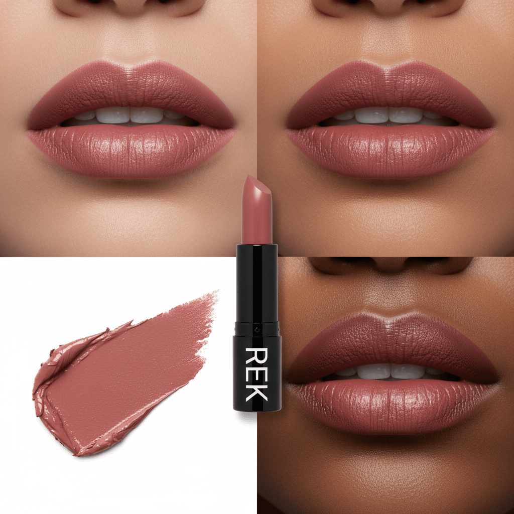 REK Matte Lipstick — Luxury Clean, Long-Lasting Vegan Formula | REK Cosmetics