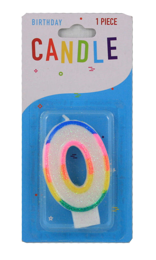 Colorful Birthday Candle - 0
