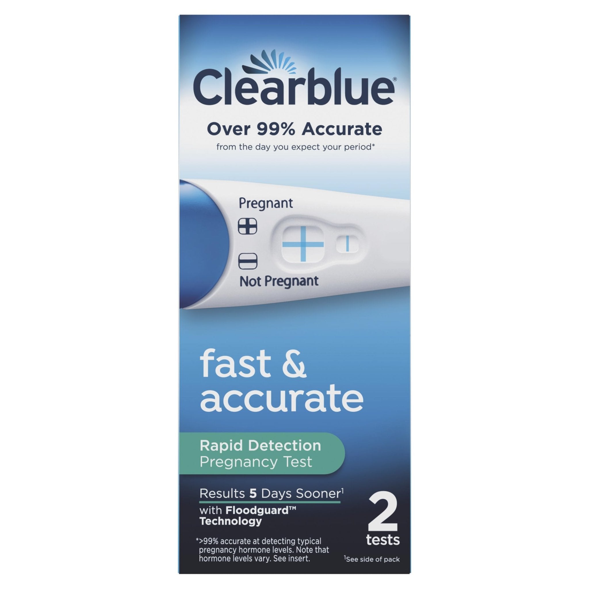 Clearblue Early Detection Pregnancy Test, 3 Ct