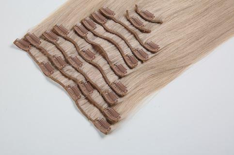 Luxury Clip-In Extensions for Easy, Heat Free Hair Transformation