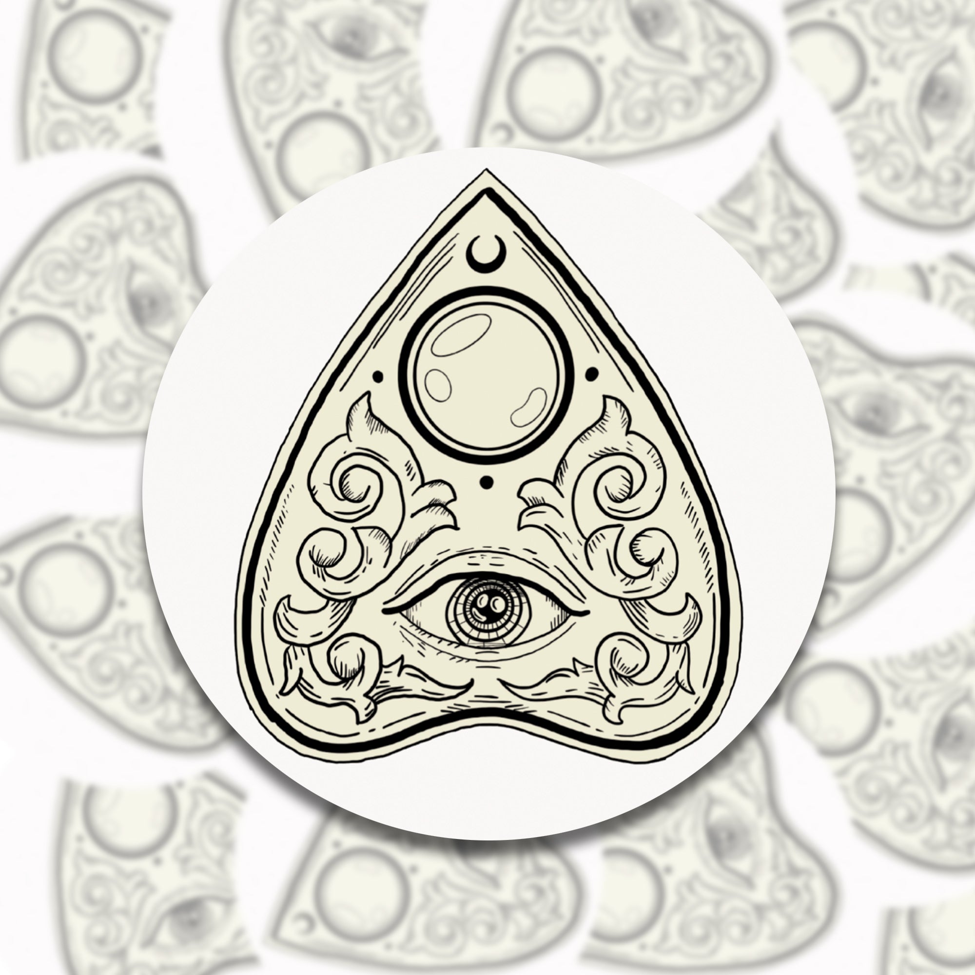 Planchette Coaster by BOBBYK