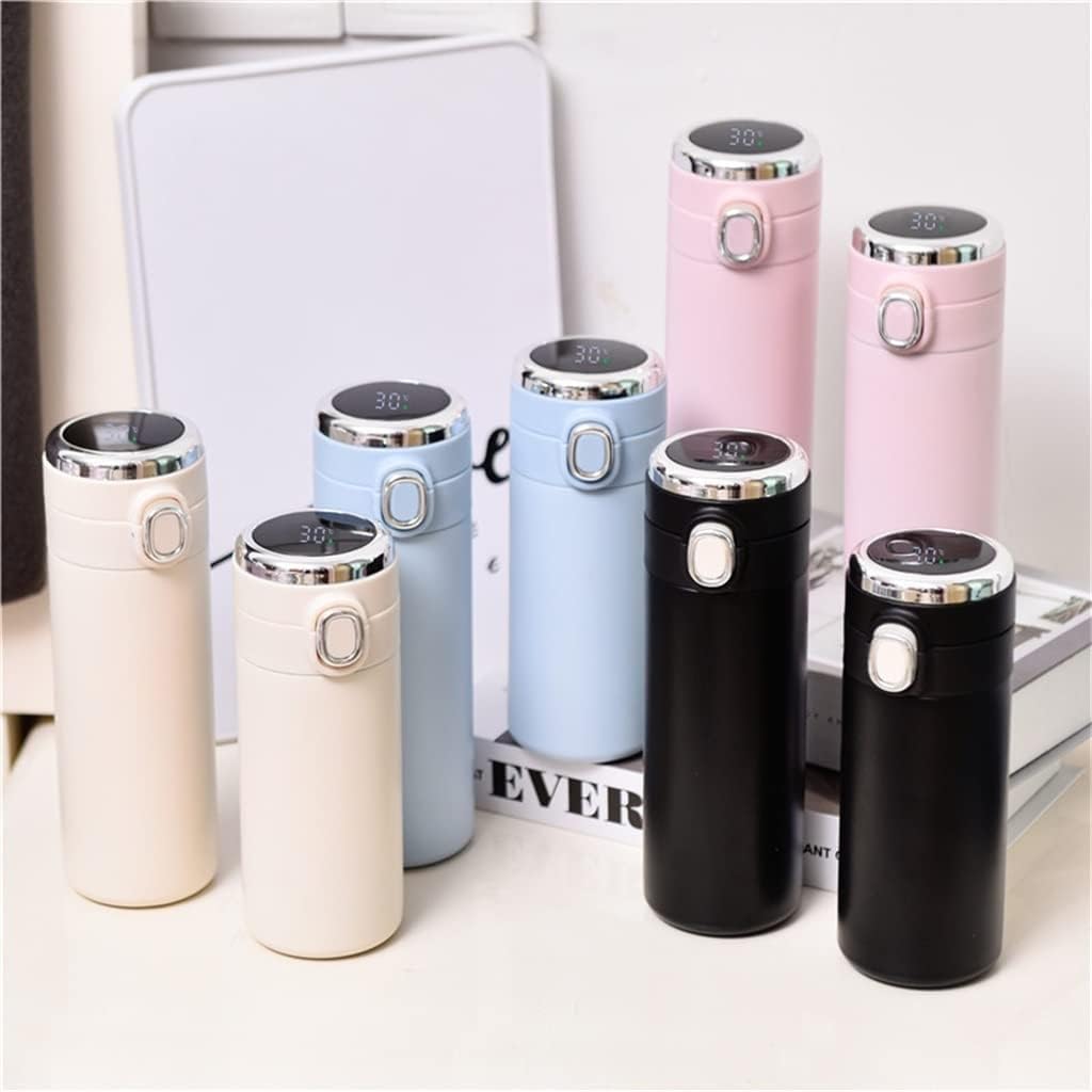 Coffee Bottle Double Wall Vacuum Insulated Bottle Smart with Led Temperature