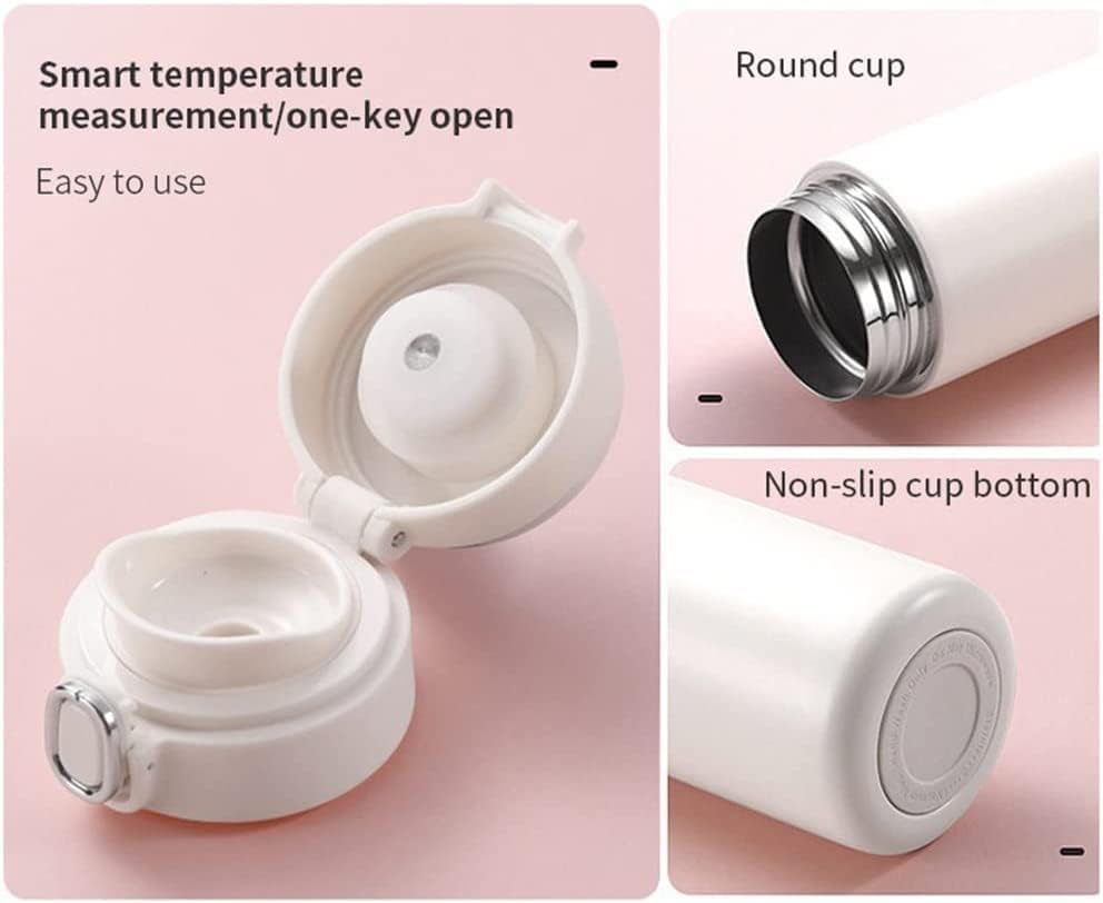 Coffee Bottle Double Wall Vacuum Insulated Bottle Smart with Led Temperature