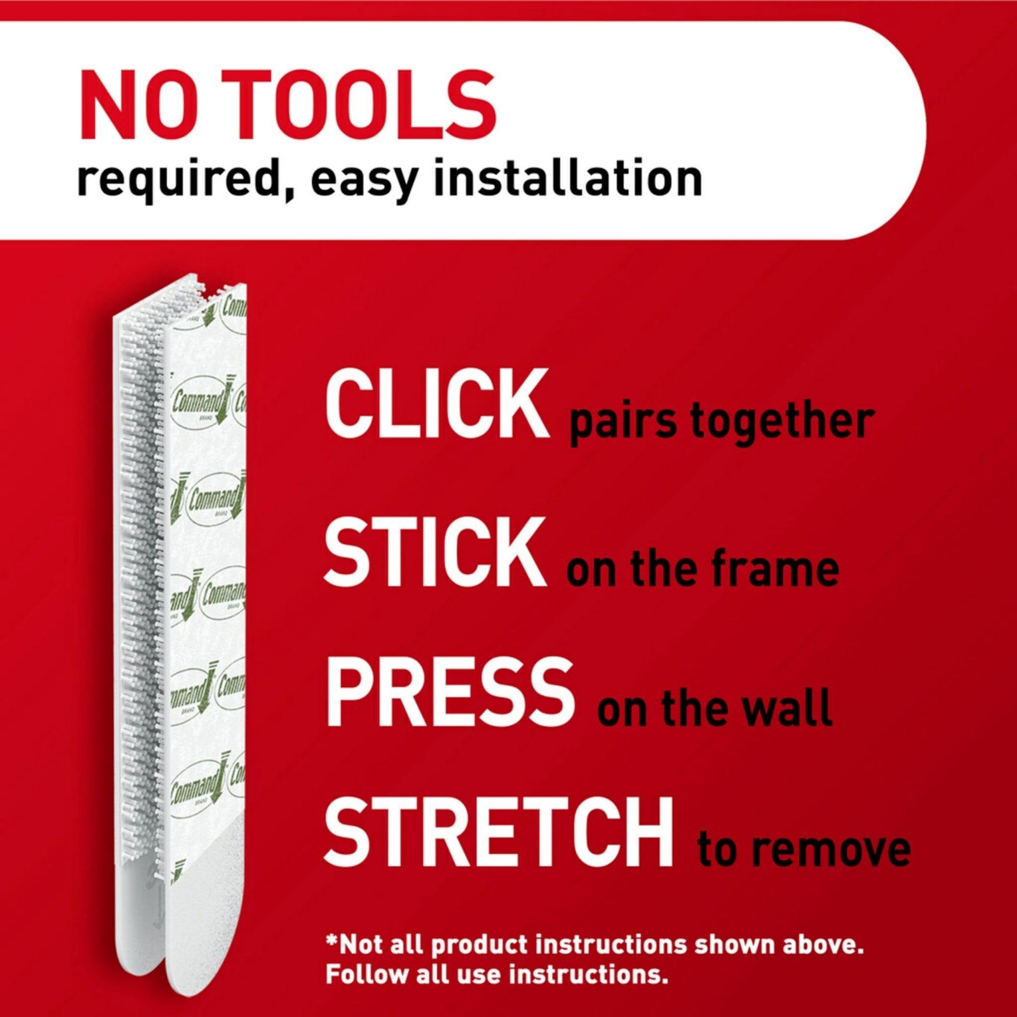 Command 15 lb Large Picture Hanging Strips 14 Pairs (28 Command Strips), Damage-Free Hanging Picture Hangers, No Tools Wall Hanger for Home Decor, White Adhesive