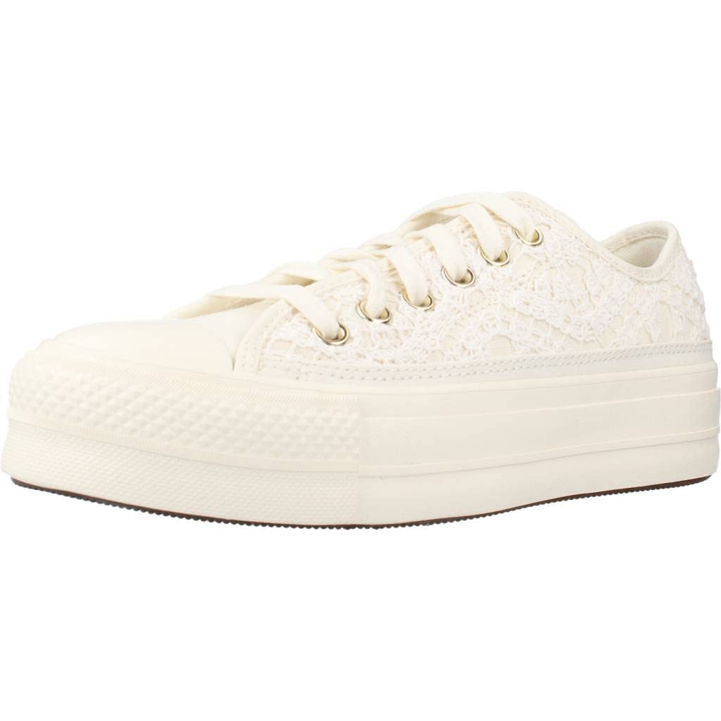 Converse Women's Chuck Taylor All Star Lift Platform Denim Fashion Sneakers