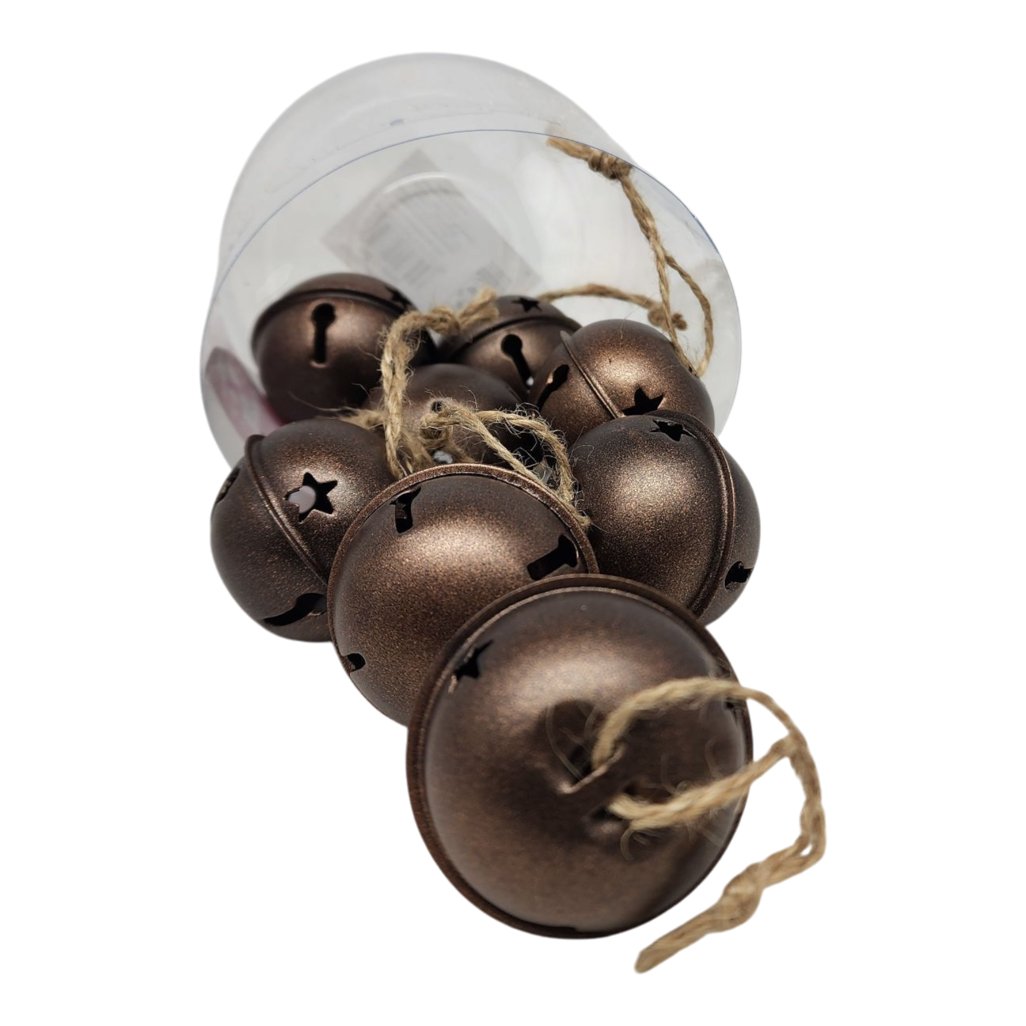 Jingle Bells (8 pack) - 50mm - Bronze
