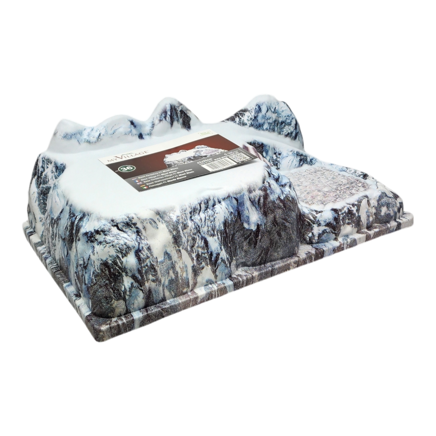 Base Mont Blanc 16.5" x10"