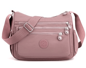 Crossbody Bag for Women, Nylon Waterproof Shoulder Bag with Pockets Adjustable Strap, Purse Handbag for Women