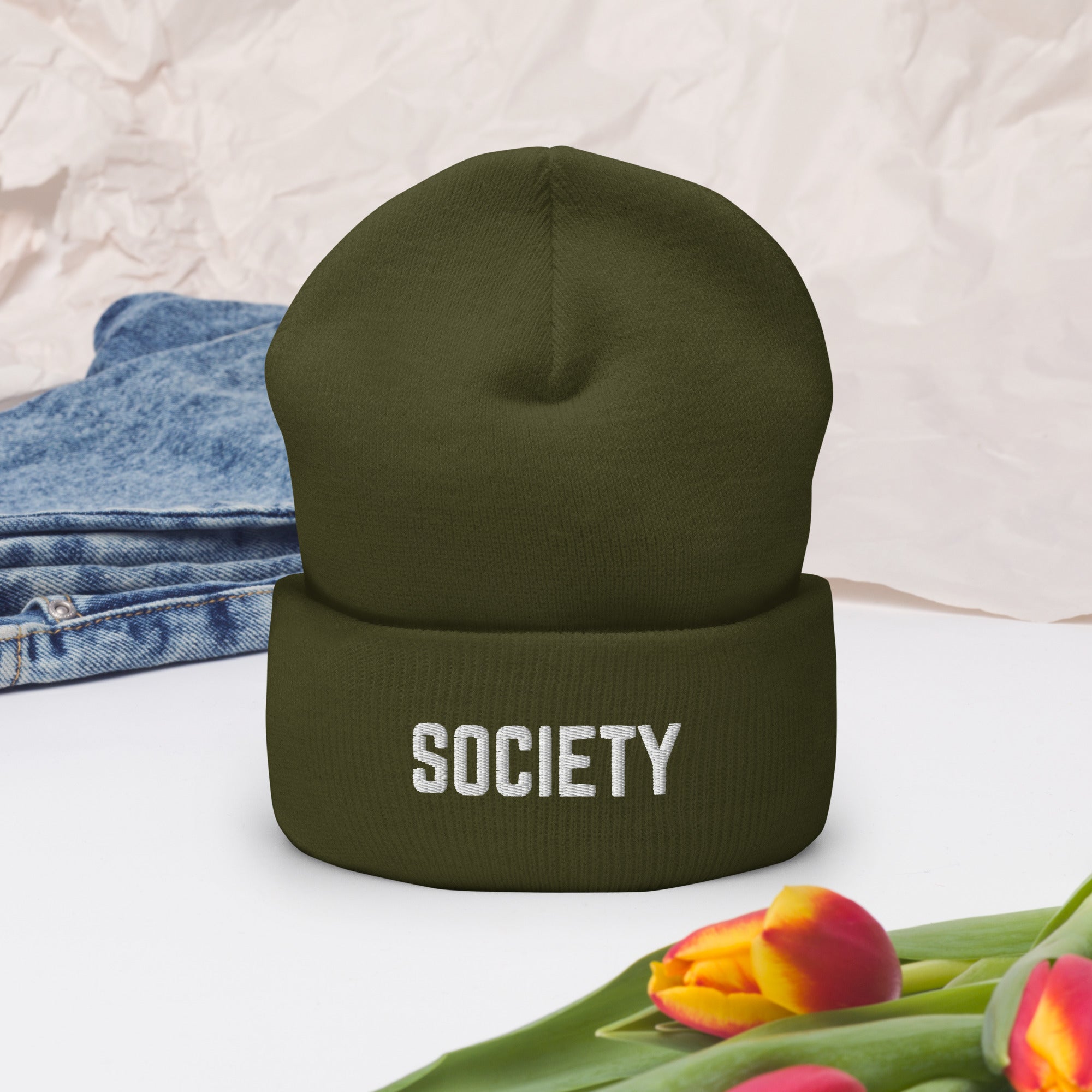 RiCHJVNKIE SOCIETY Cuffed Beanie