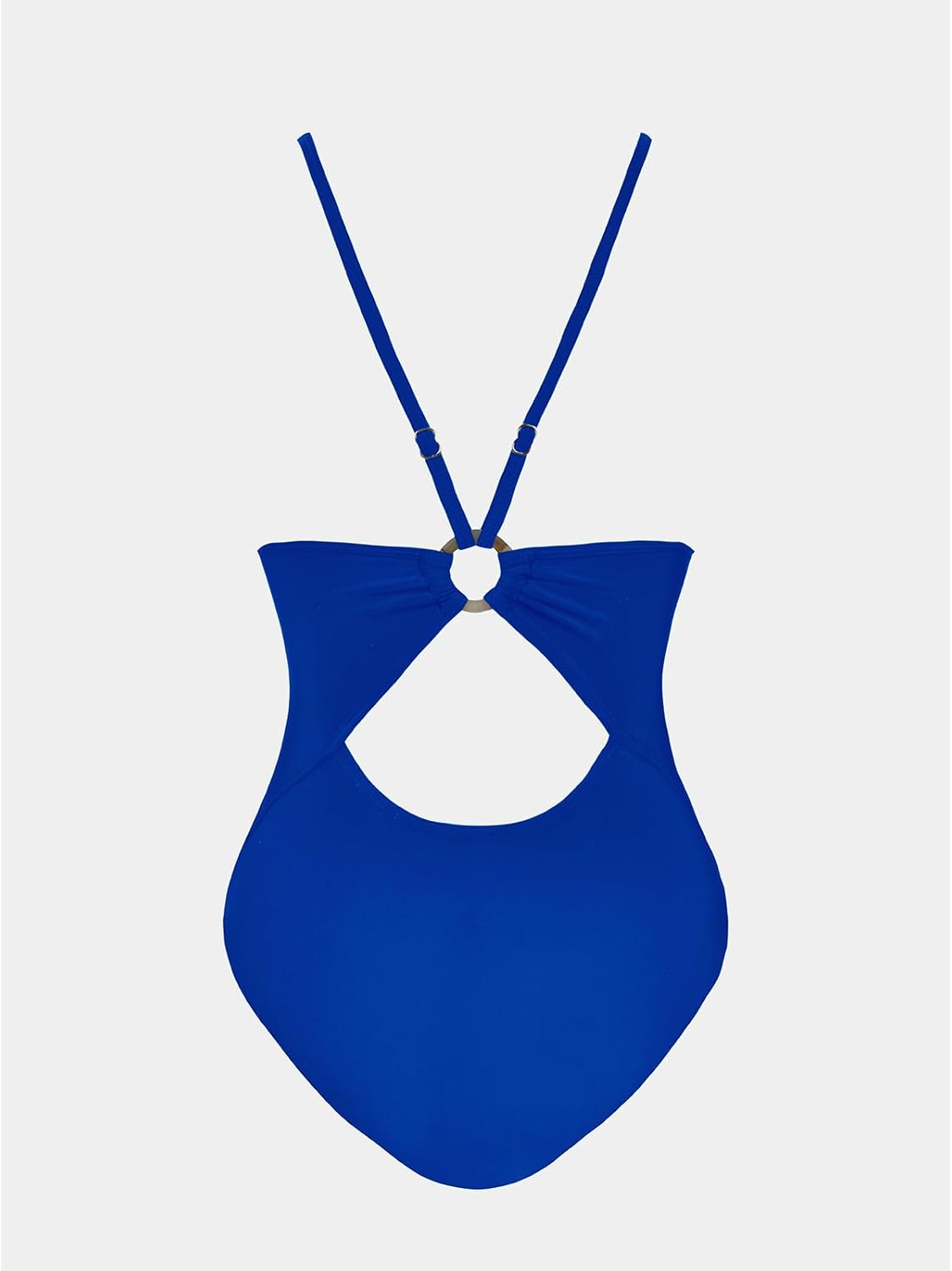 CUPSHE Women's One Piece Swimsuits Bathing Suits Cutout V Neck Tummy Control Adjustable Straps O Ring