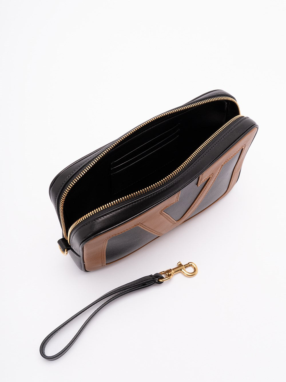 Valentino Garavani Men `Viva Superstar` Leather Pouch