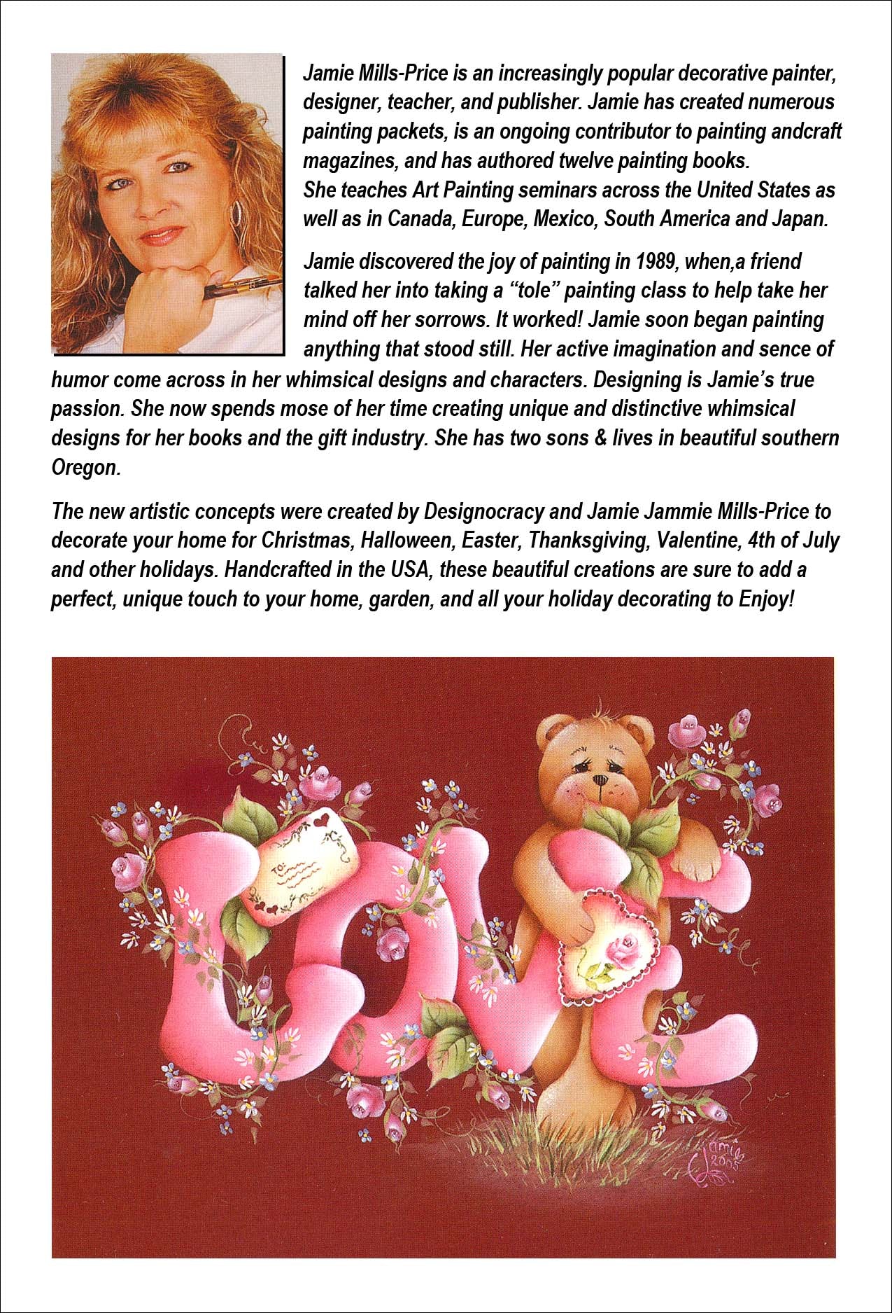 Flower Basket Friends! Wooden Ornaments by Jamie Mills-Price - Easter Spring Decor - 8457607
