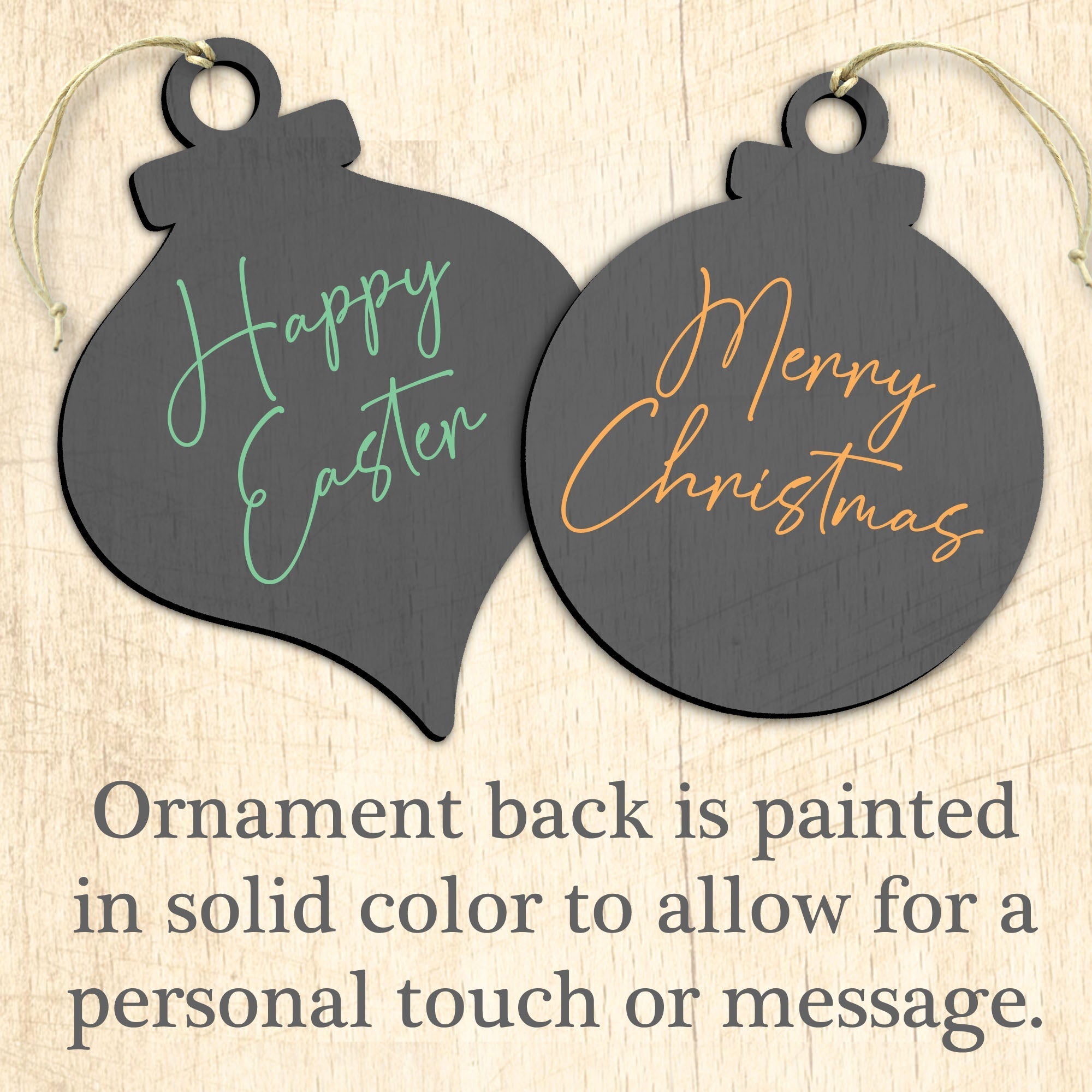 Personalized Snowman Happy Family Christmas Ornaments - Family Member Names Wooden Ornaments by G. Debrekht - Christmas Decor - 8652755P