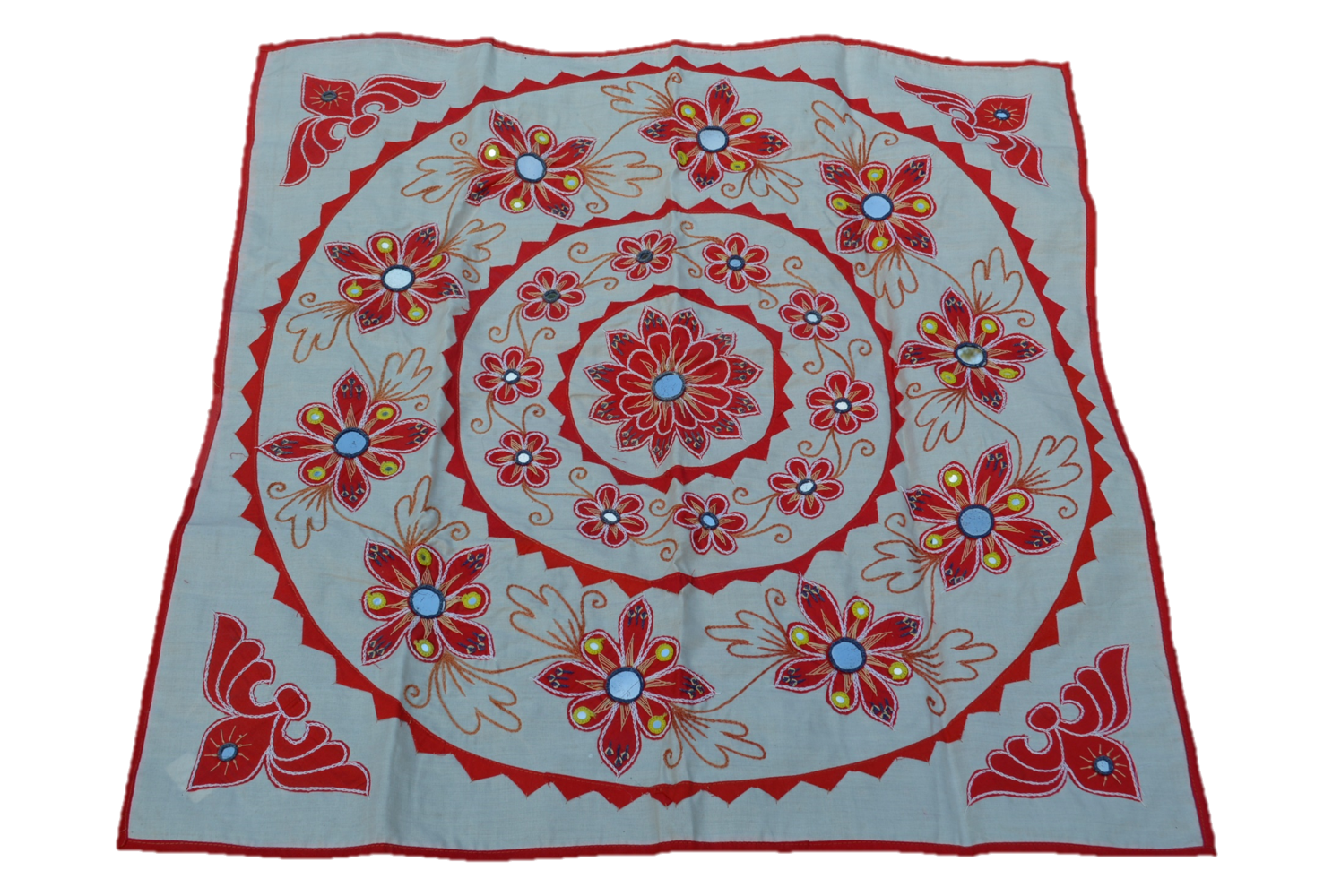 Mandala Upcycled Wall Hanging Home Decor Boho Tapestry by OMSutra