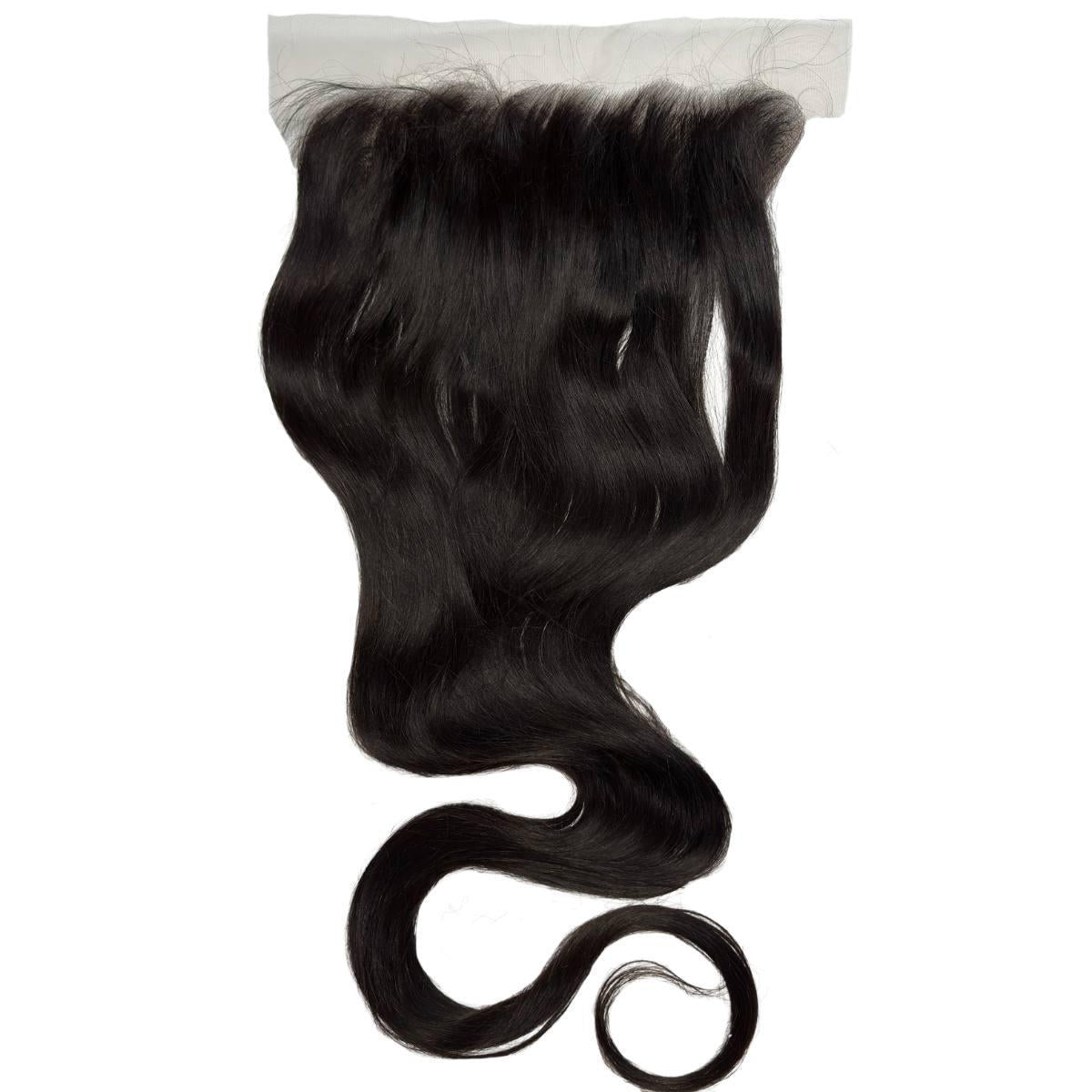 45" Raw Straight 13x6 HD Lace Human Hair Frontal