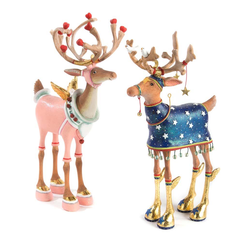 Dash Away Comet Reindeer Figure by Patience Brewster