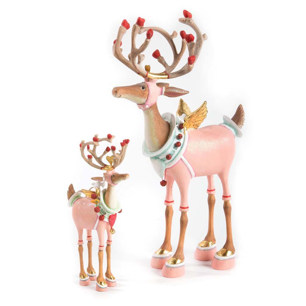 Dash Away Cupid Reindeer Figure by Patience Brewster
