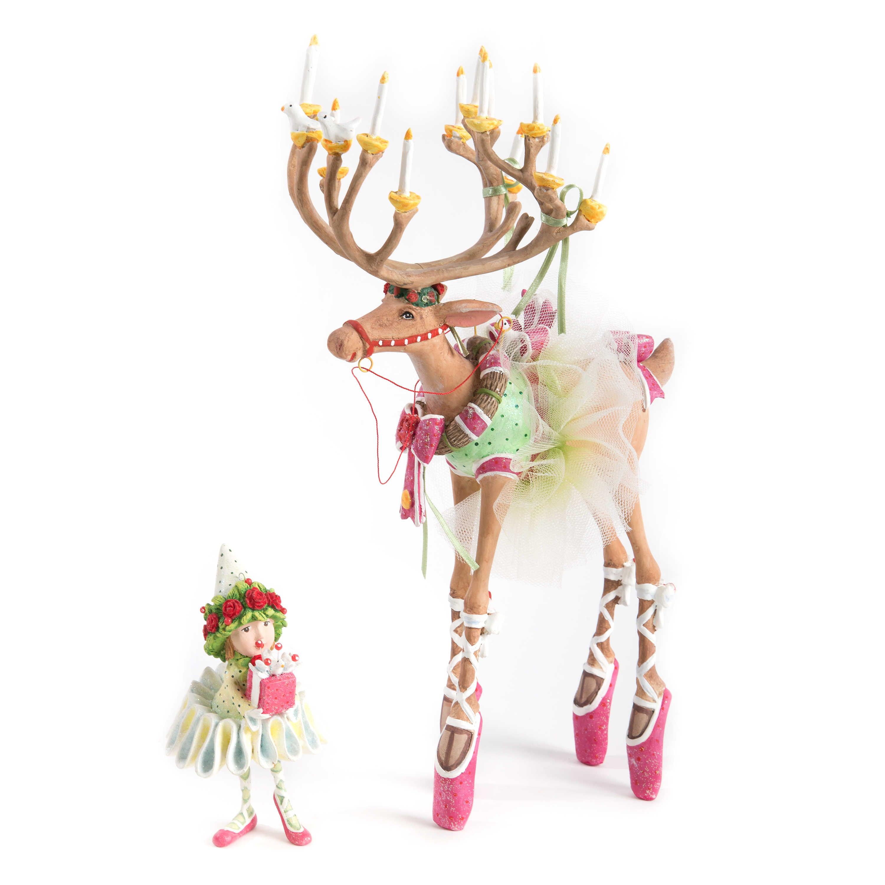Dash Away Dancer Reindeer Figure by Patience Brewster