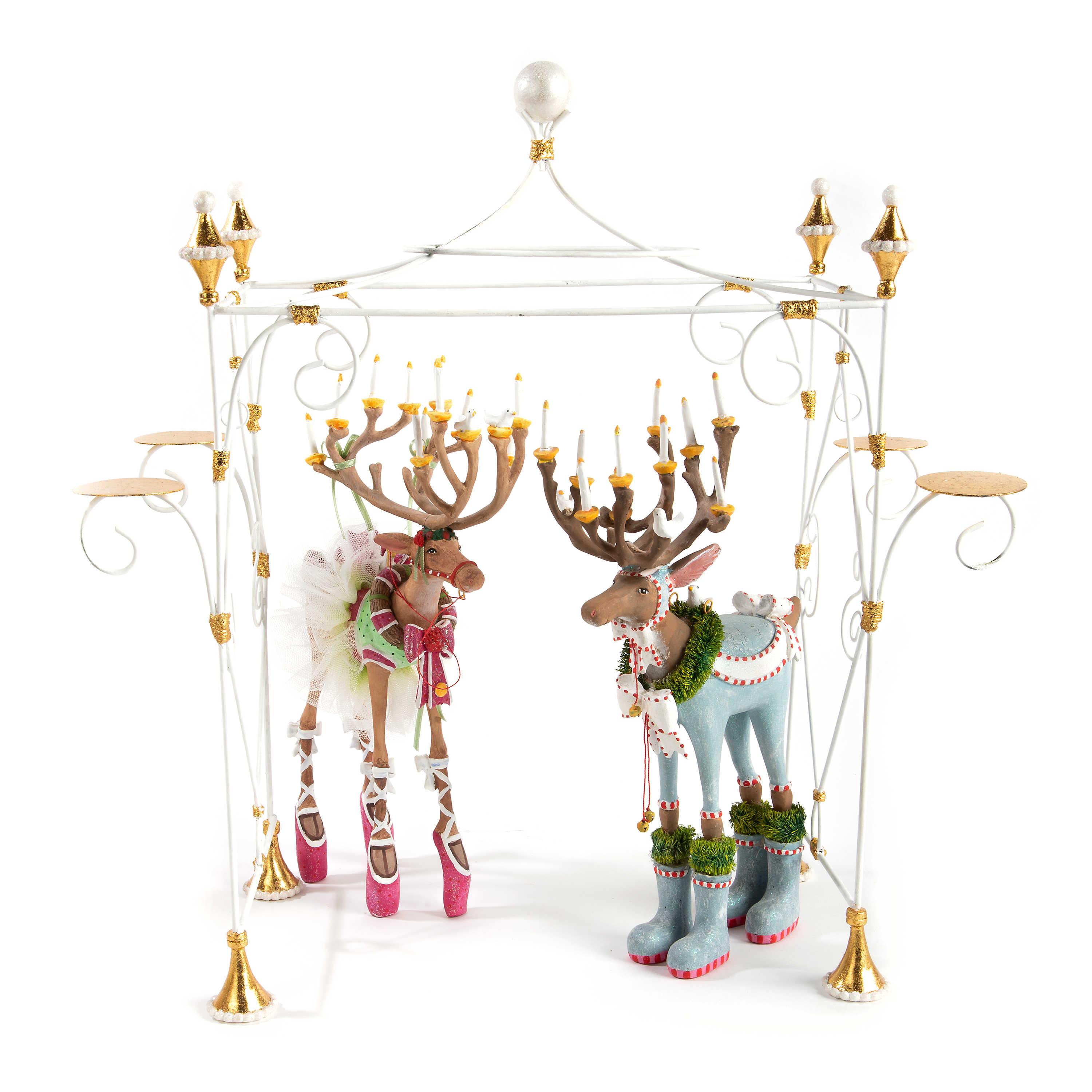 Dash Away Dancer Reindeer Figure by Patience Brewster
