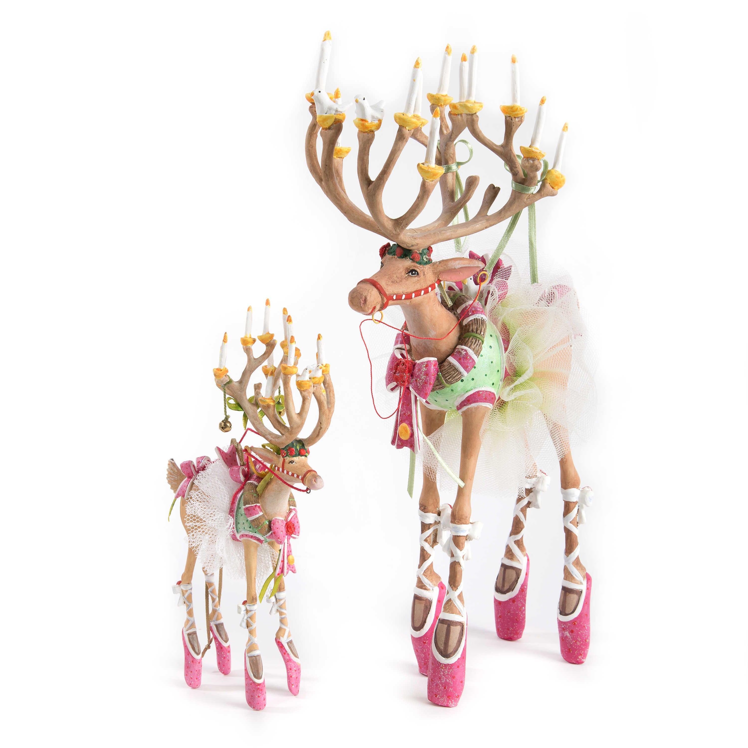 Dash Away Dancer Reindeer Ornament by Patience Brewster