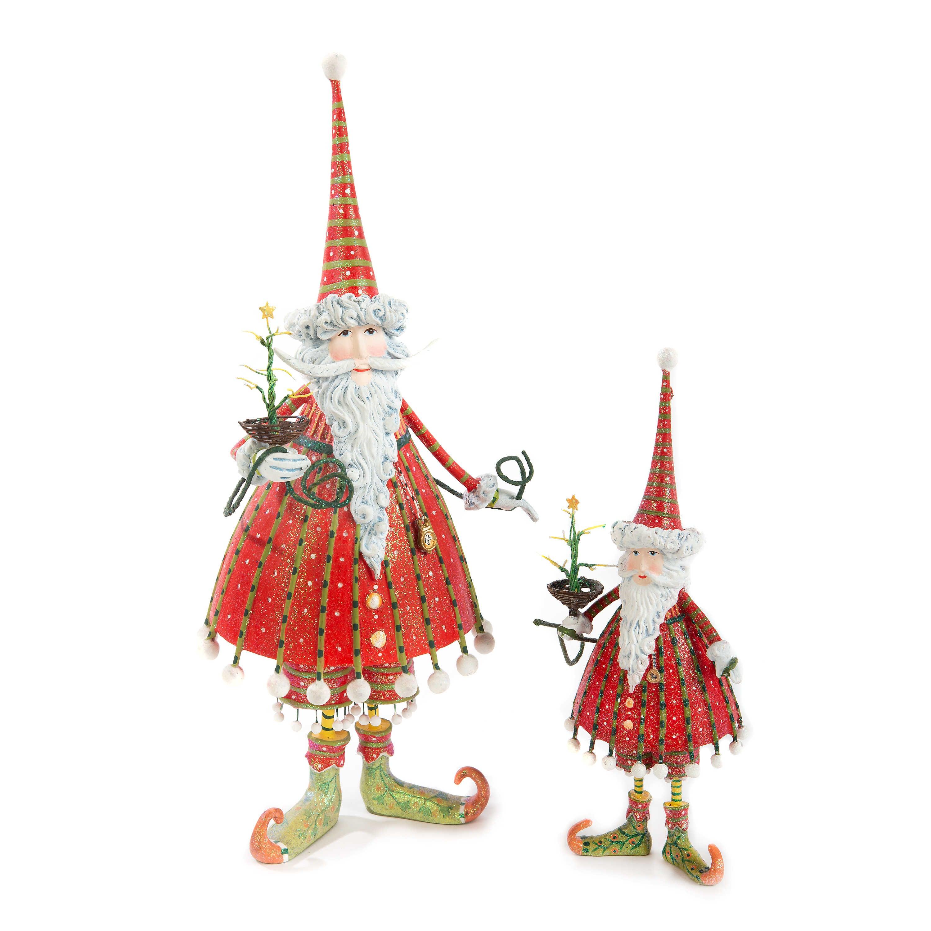 Dash Away Dashing Santa Figure by Patience Brewster