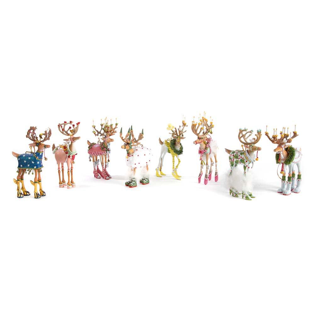 Dash Away Prancer Reindeer Ornament by Patience Brewster