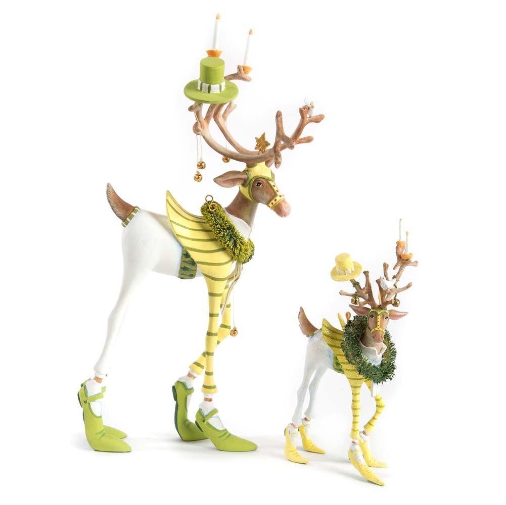 Dash Away Prancer Reindeer Ornament by Patience Brewster