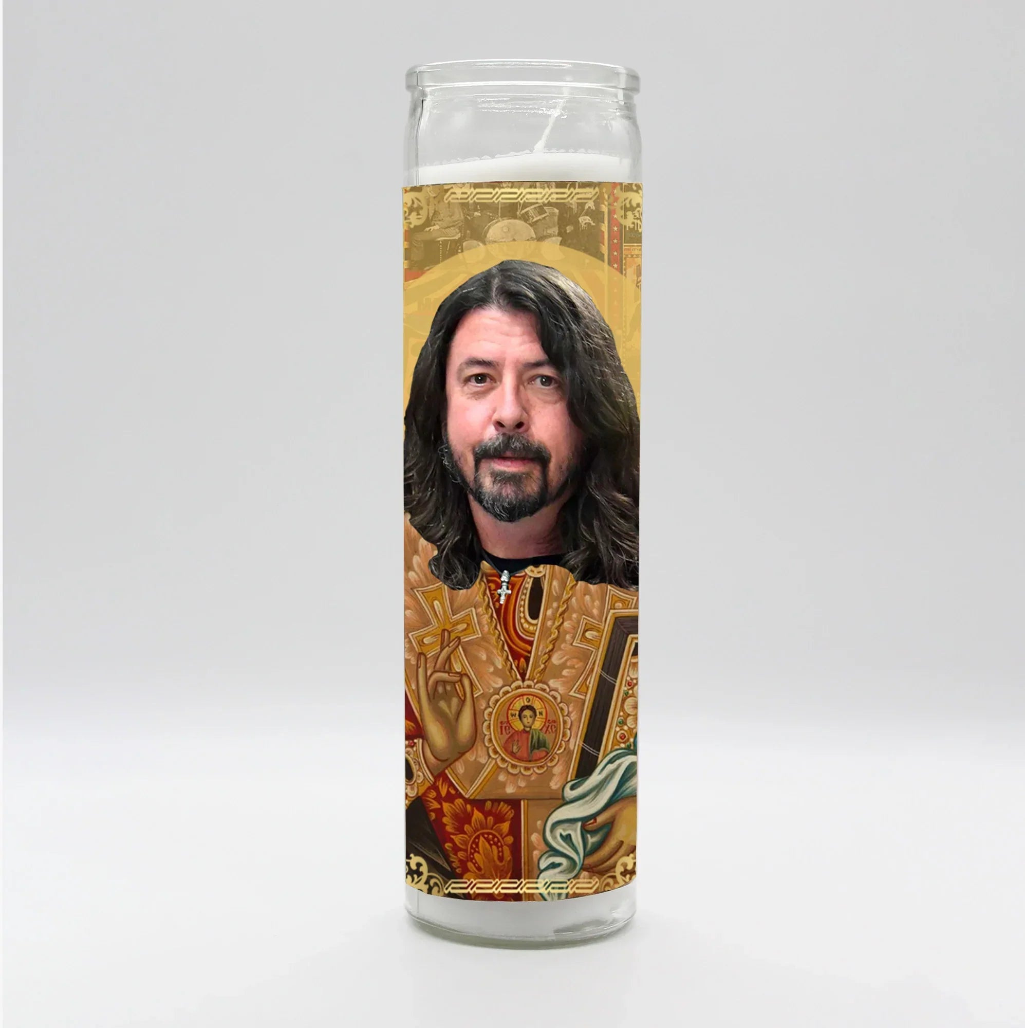 Saint Dave Candle by BOBBYK