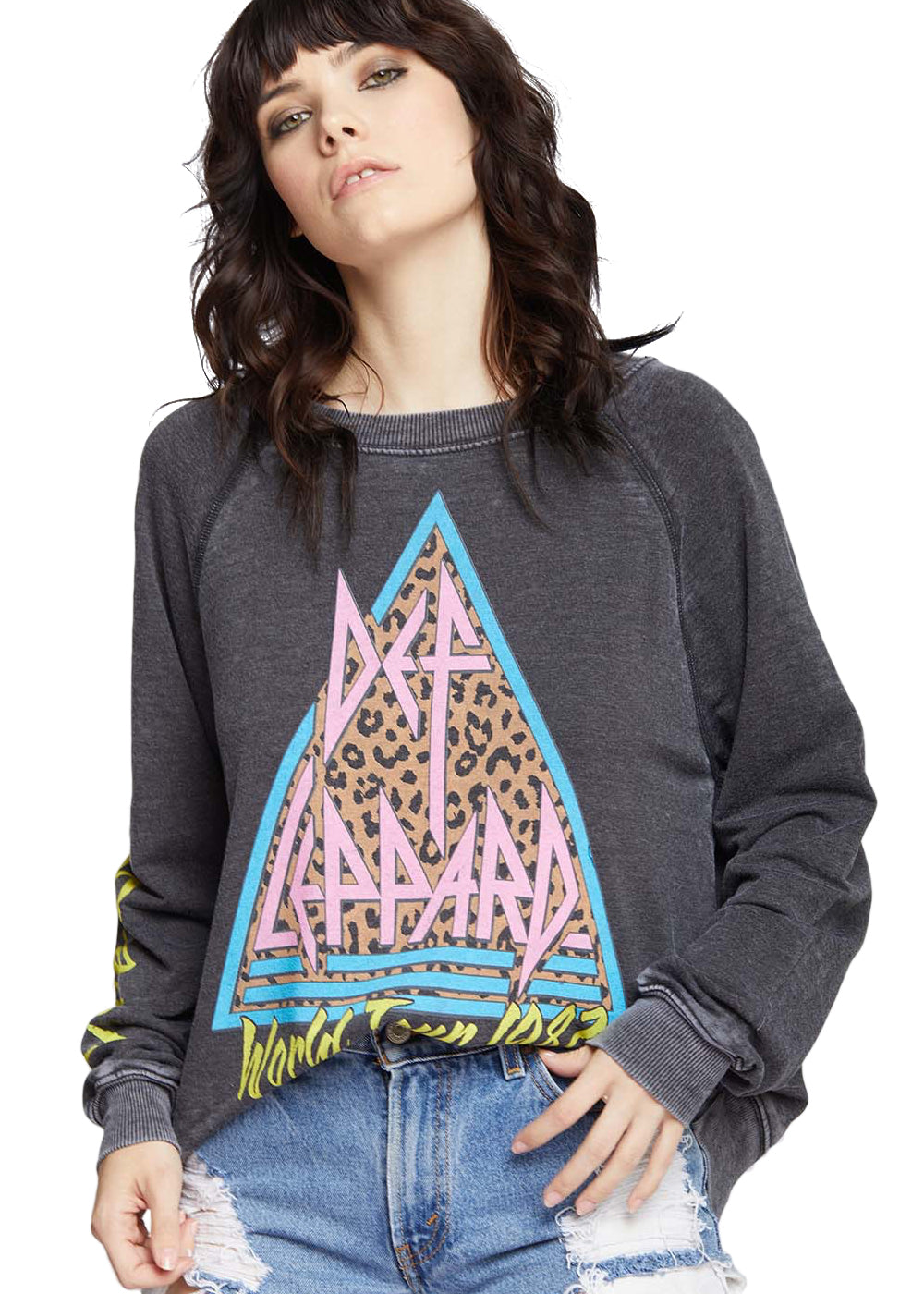 Def Leppard World Tour 1987 Band Sweatshirt by Recycled Karma