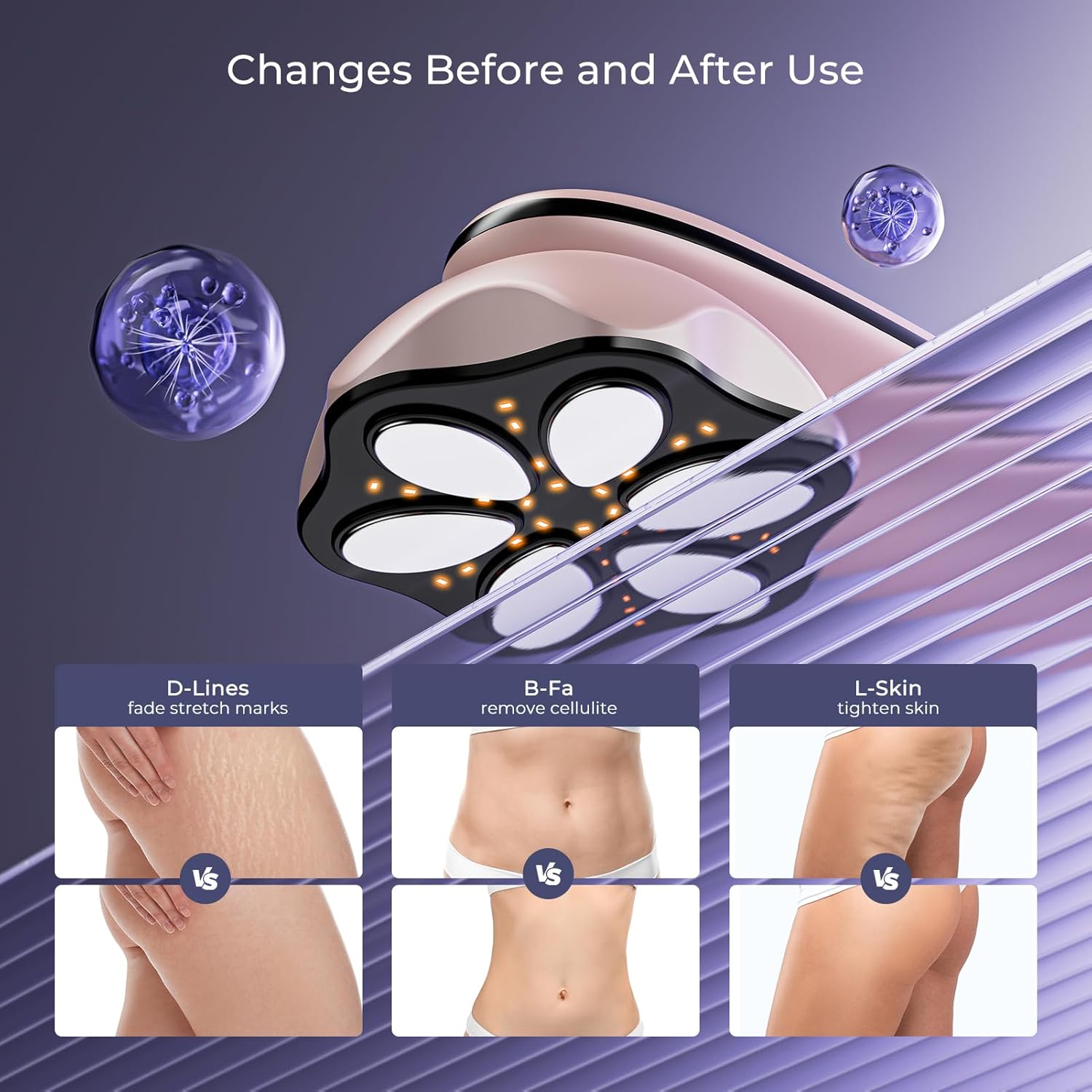 Depsoul Body Massager Professional Electric Leg Massager for Belly, Back, Waist, Arms, Buttocks