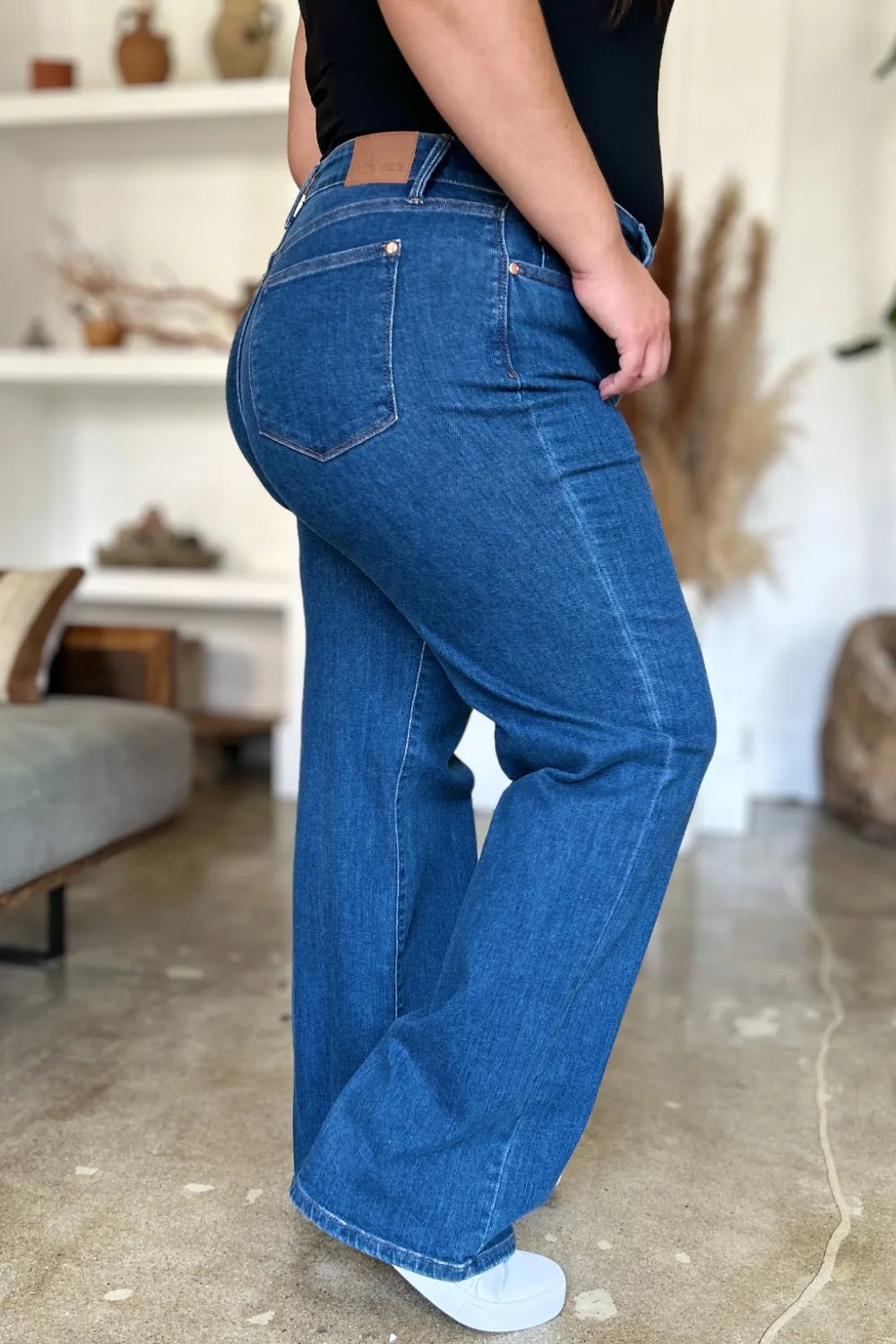 Judy Blue Full Size High Rise Straight Women Jeans