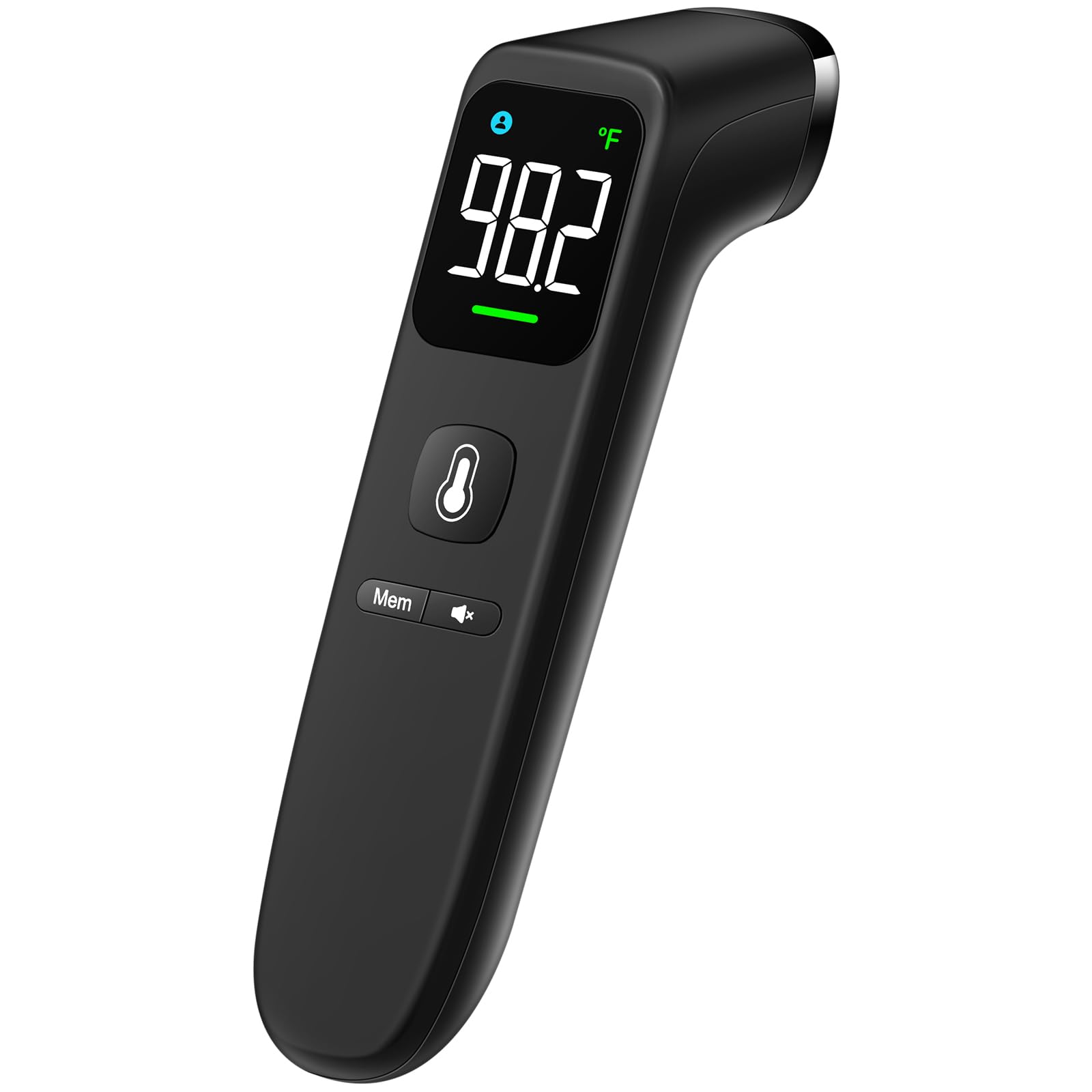 Digital Thermometer for Adults and Kids, Forehead No-Touch Thermometer with Fever Alarm, Accurate and Easy-to-use Thermometer for Home use