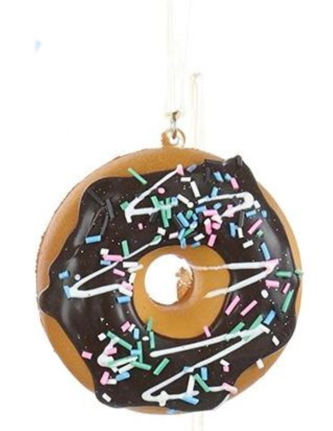 Foam Donut Ornament - Strawberry