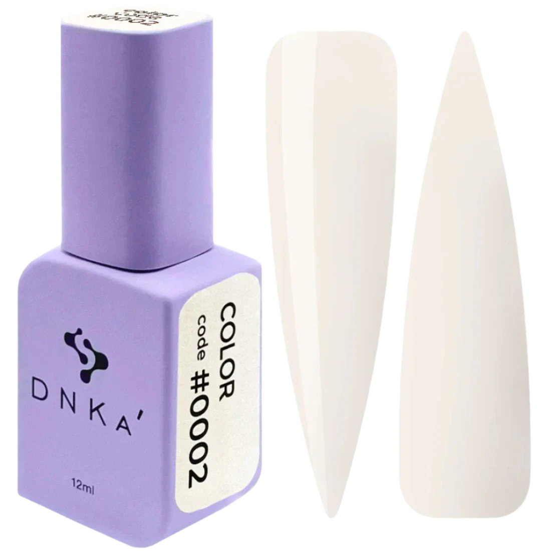 GEL POLISH COLOR #0002 12ml - DNKa™
