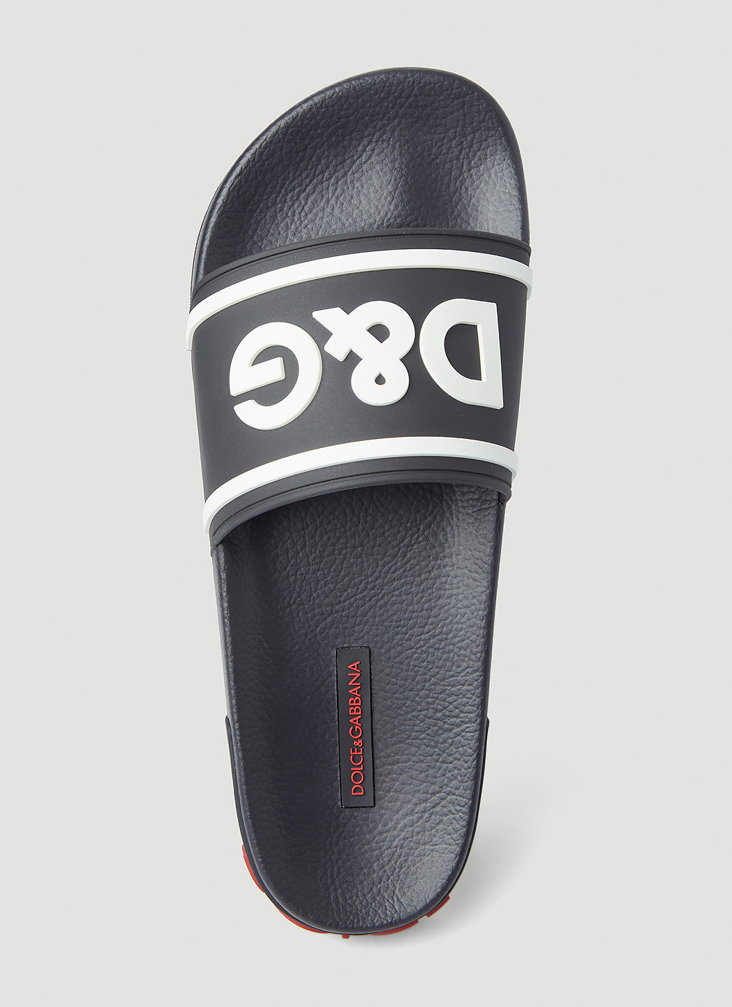 Dolce & Gabbana Women Logo Embossed Slides