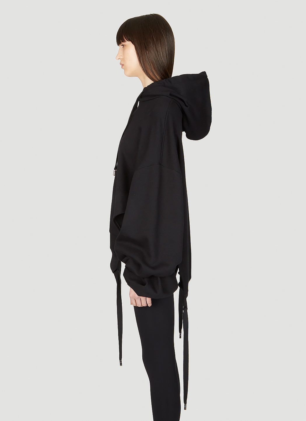 Dolce & Gabbana Women Logo Plaque Hooded Sweatshirt