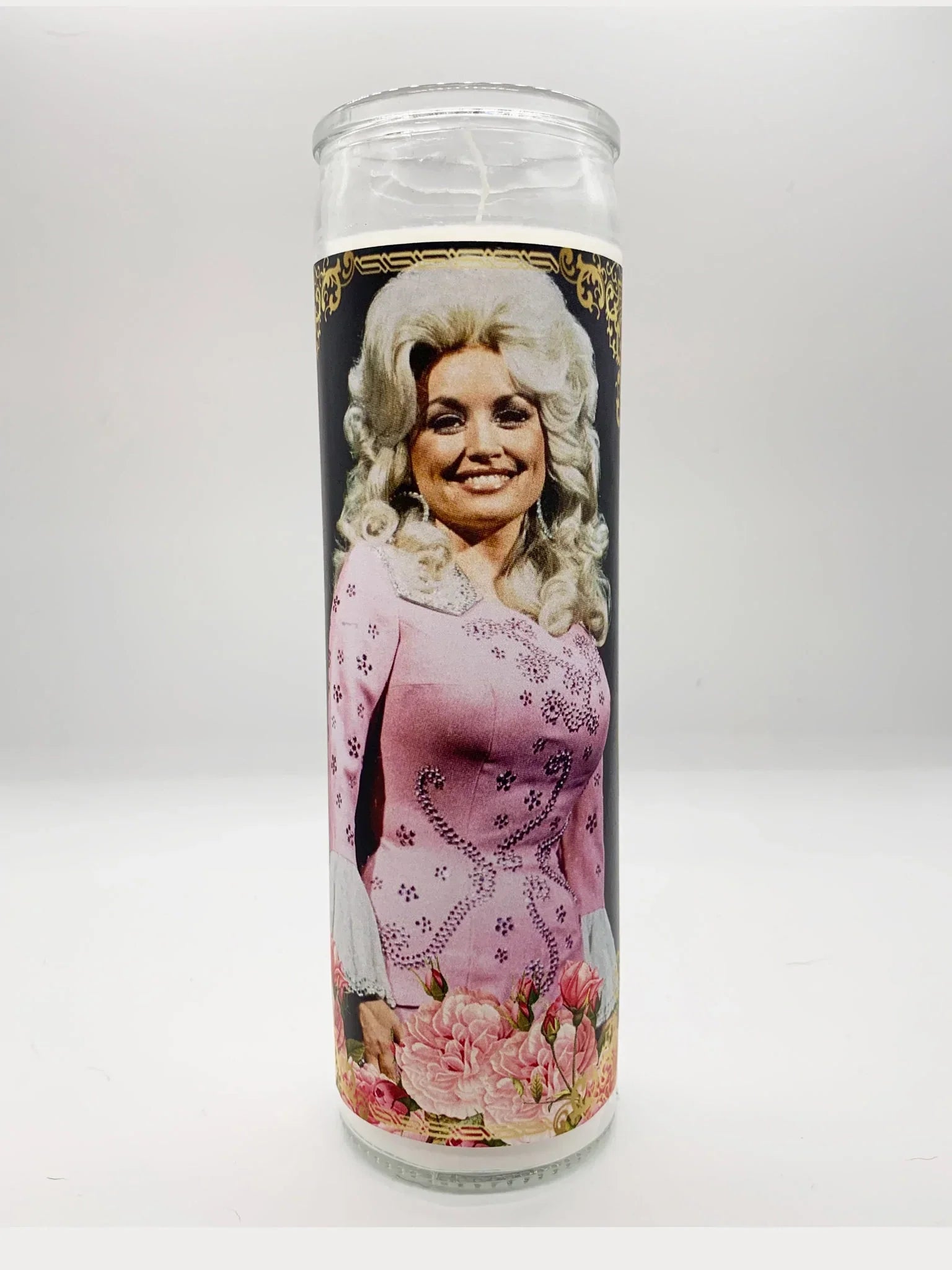 Saint Queen of Country Candle by BOBBYK