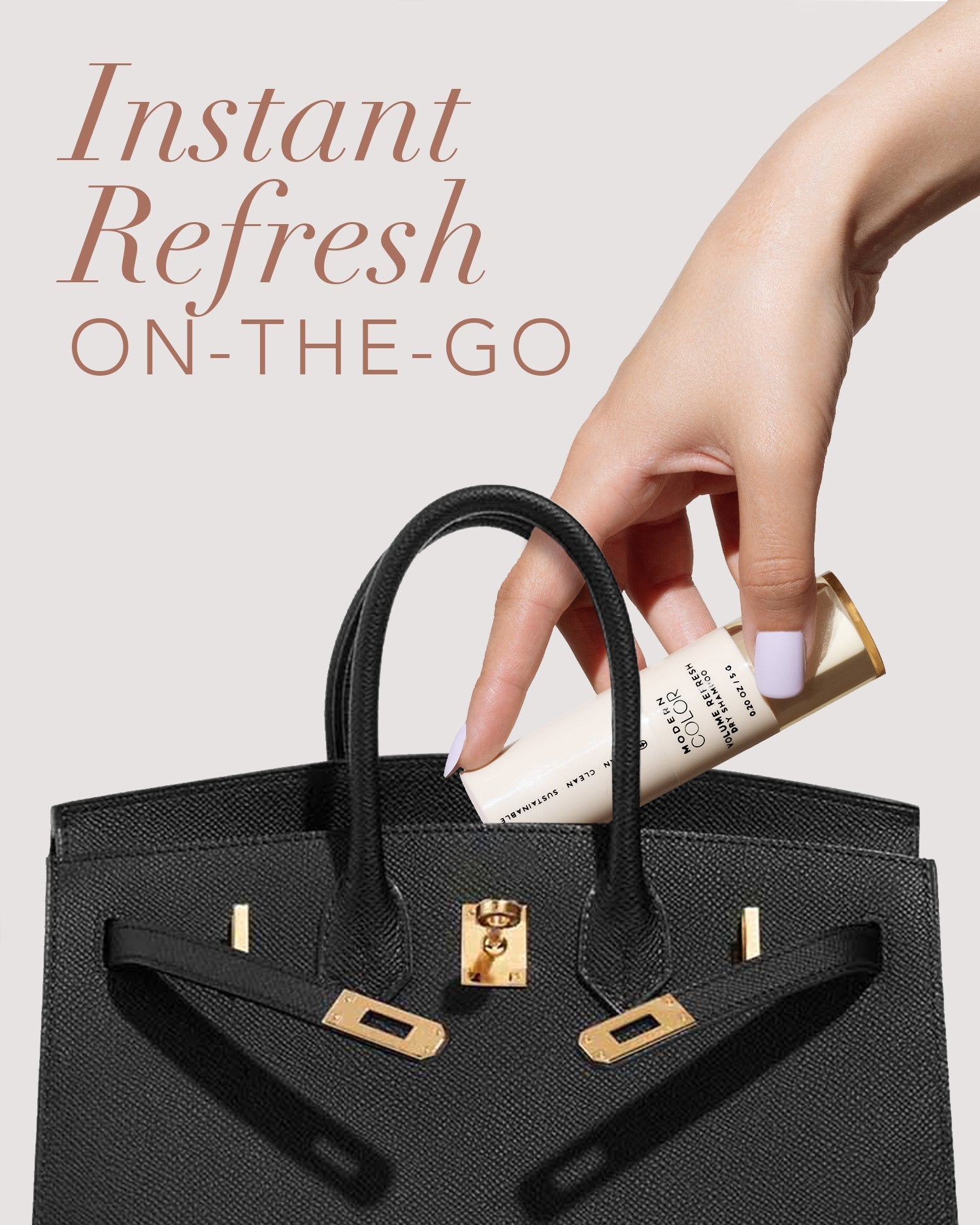 Volume Refresh Dry Shampoo Powder Brush