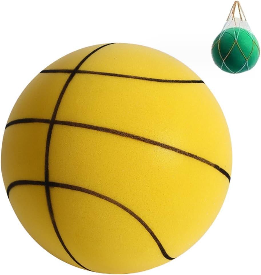 Silent Basketball, Indoor Training Ball Uncoated High Density Foam Ball
