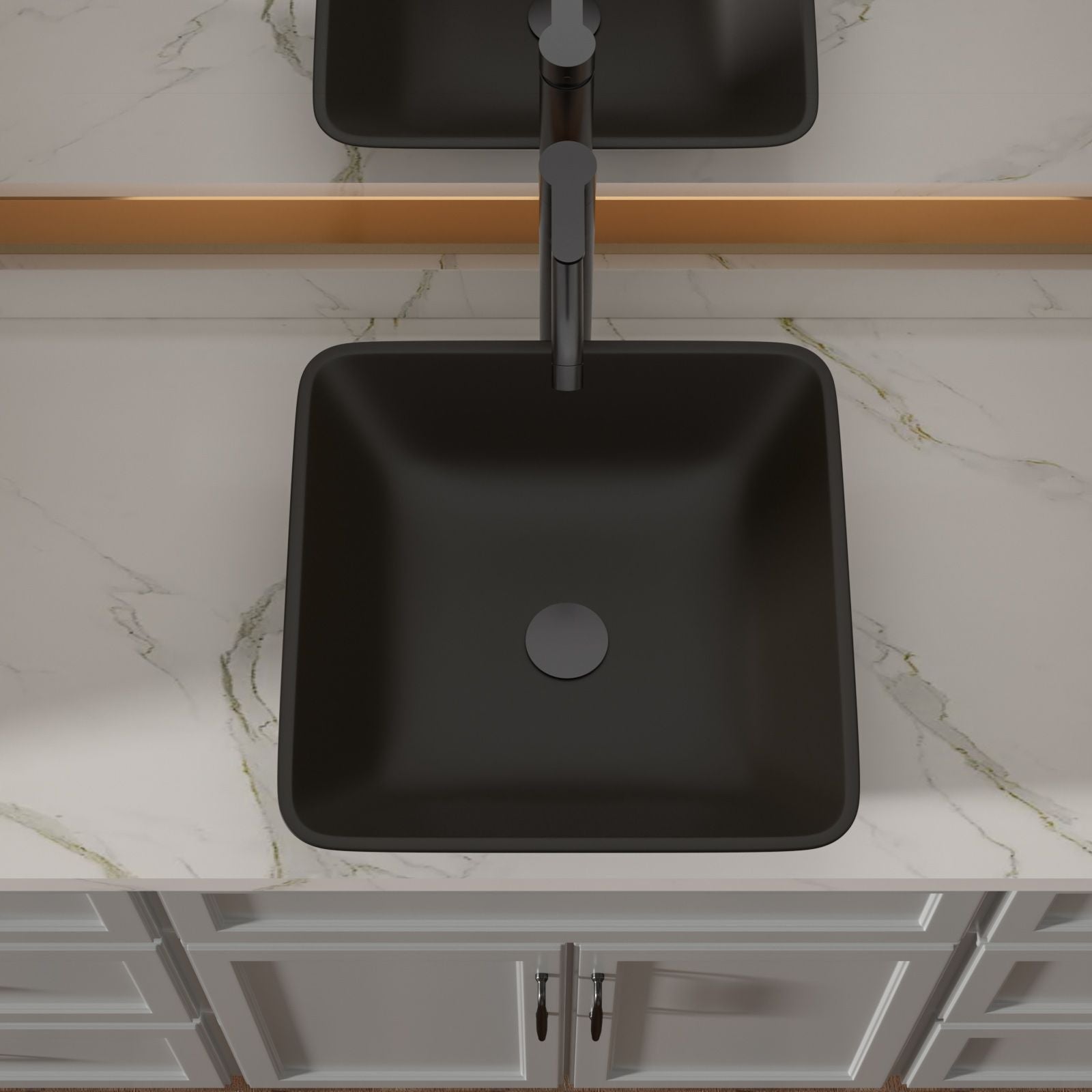 Above Counter Artistic Tempered Glass Bathroom Sink Transparent Counter Top Bathroom Single Bowl Vessel Basin