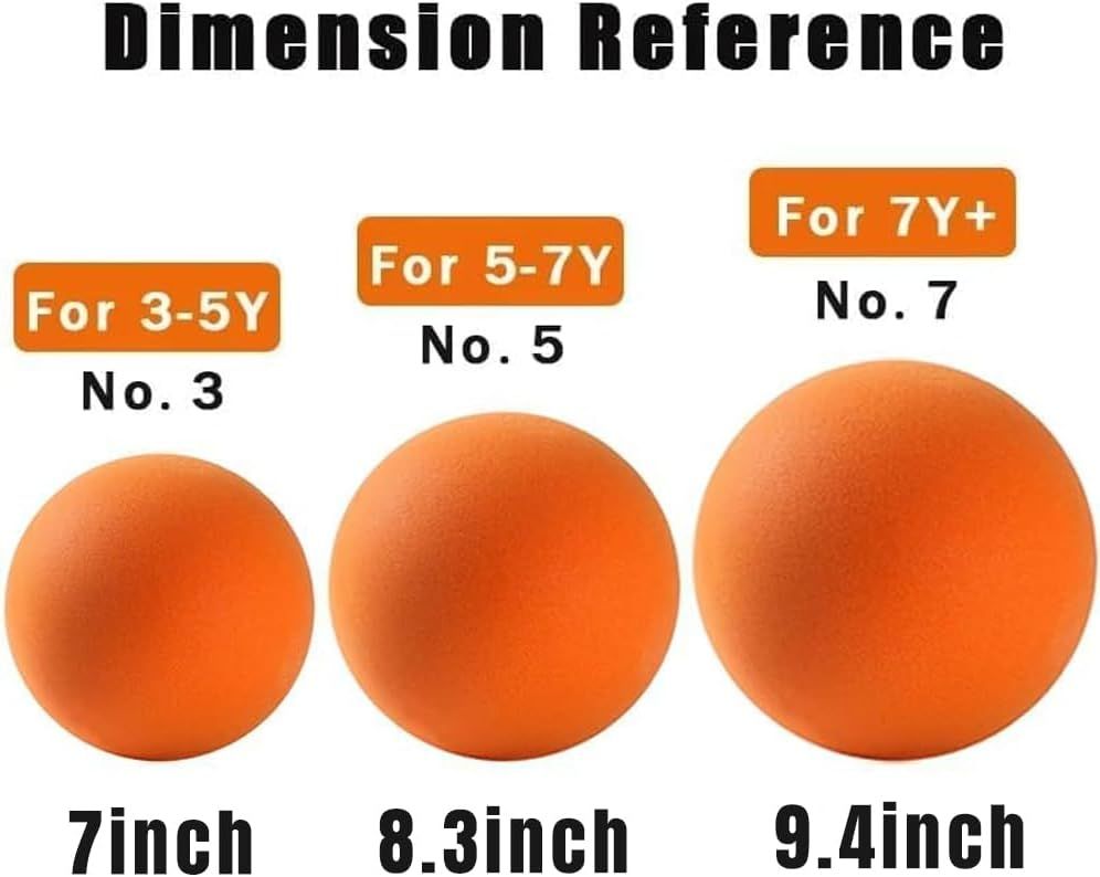 Silent Basketball, Indoor Training Ball Uncoated High Density Foam Ball