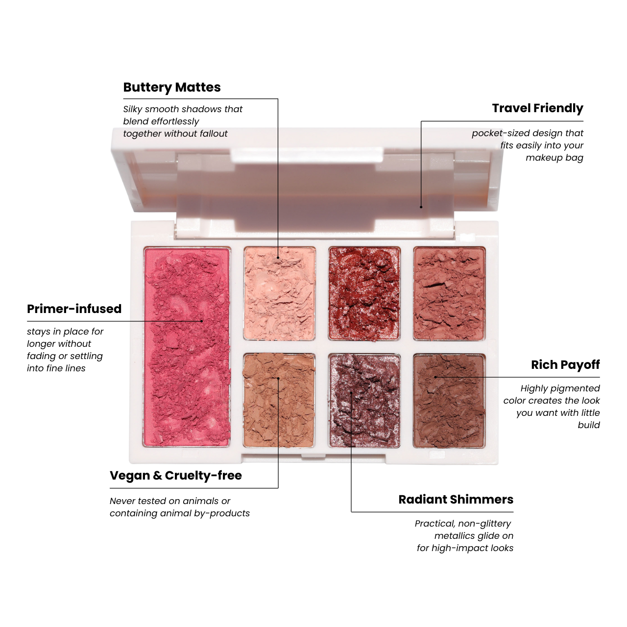 Duality II Eye and Cheek Palette by Half Caked