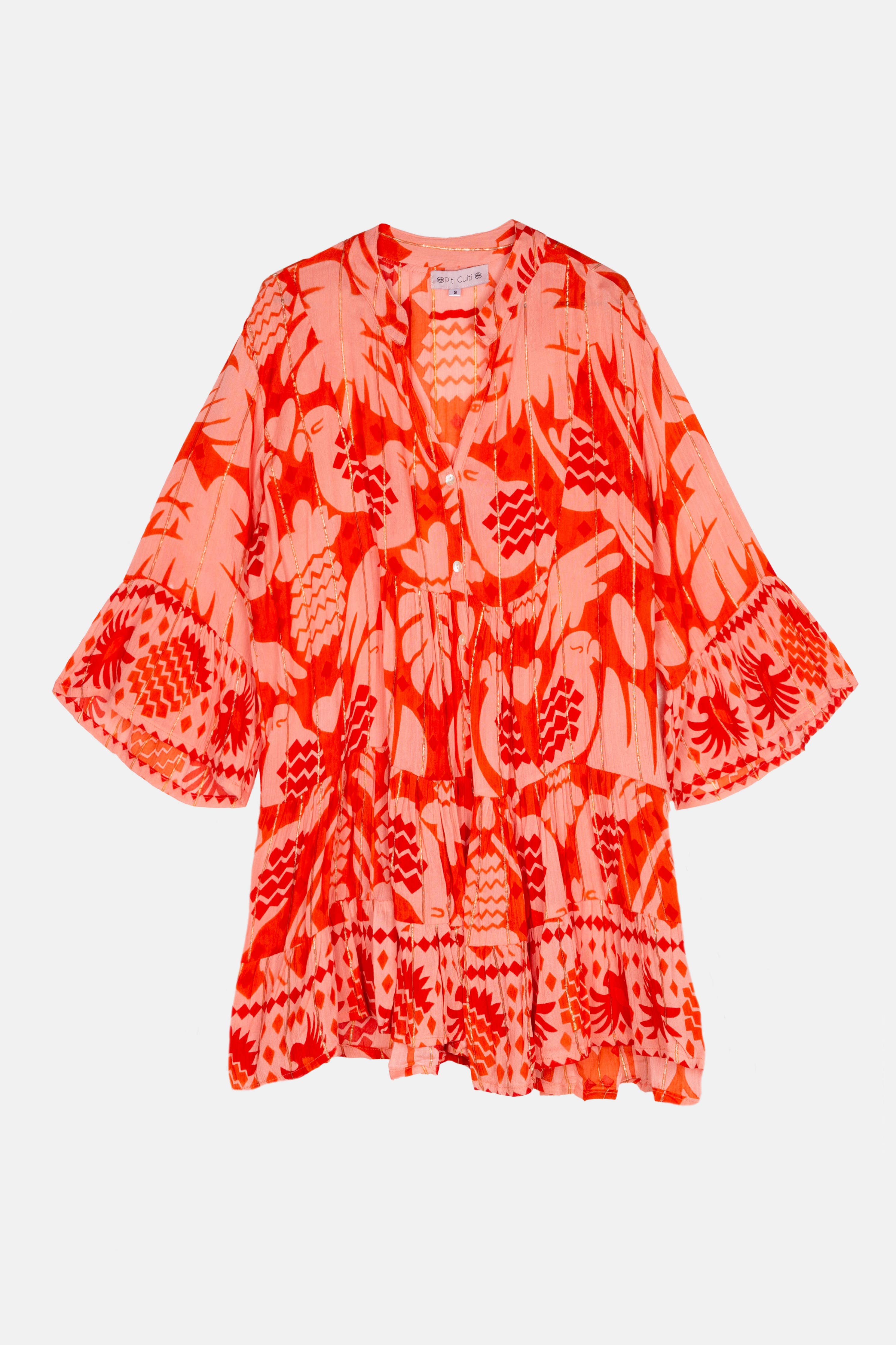 ACAPULCO RED SHORT DRESS