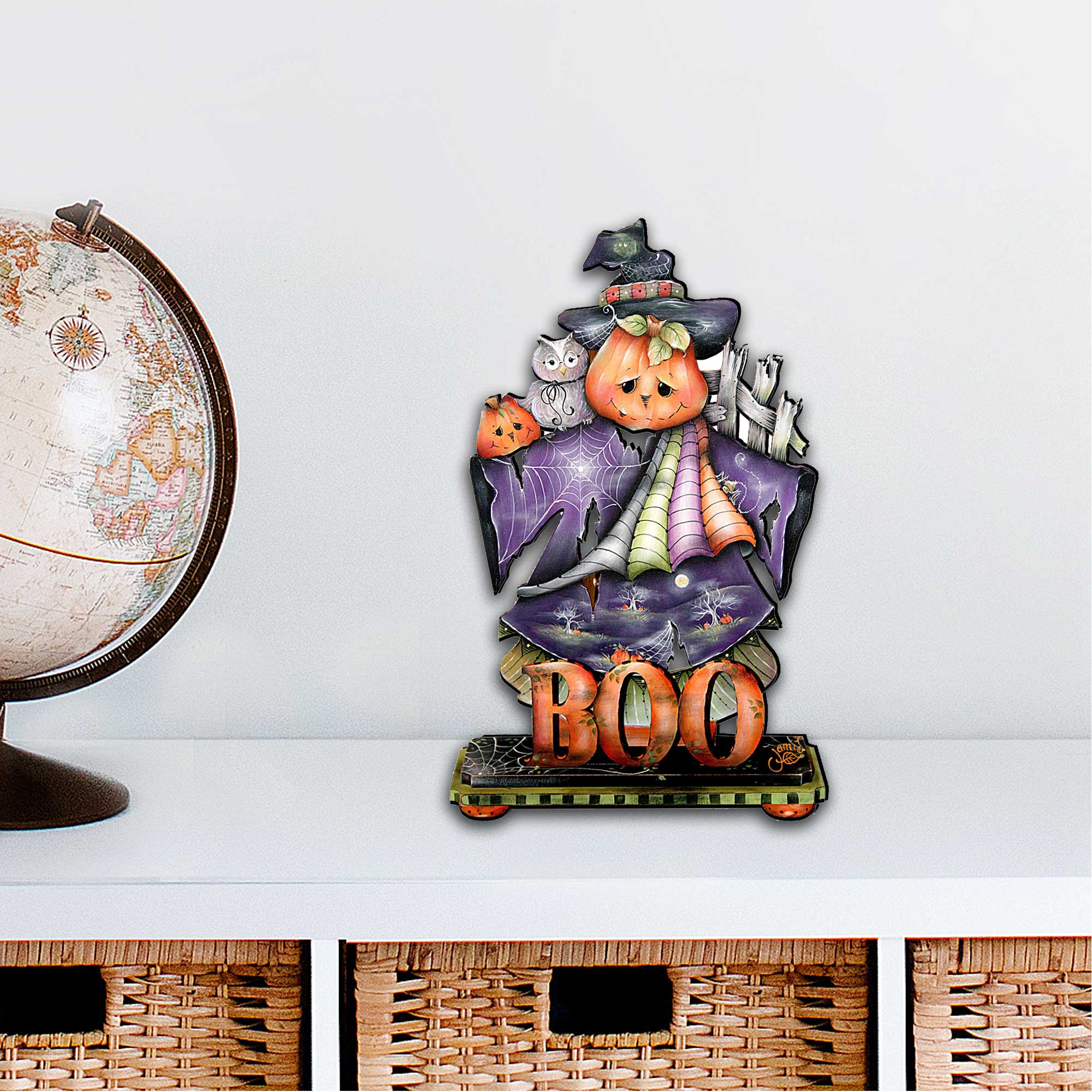 This Boos for You Halloween Door Decor by Jamie Mills-Price - Thanksgiving Halloween Decor - 8457407H