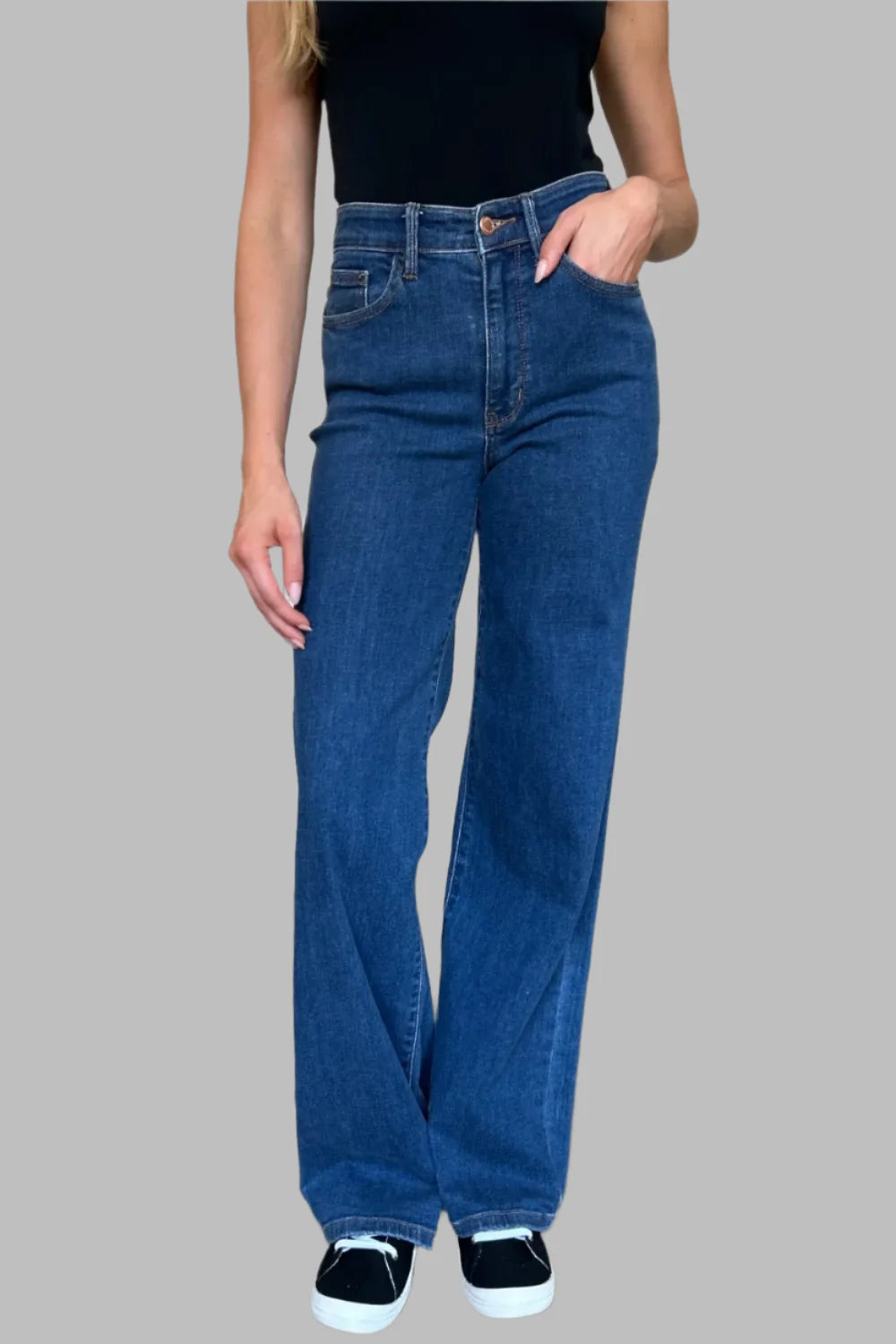 Judy Blue Full Size High Rise Straight Women Jeans