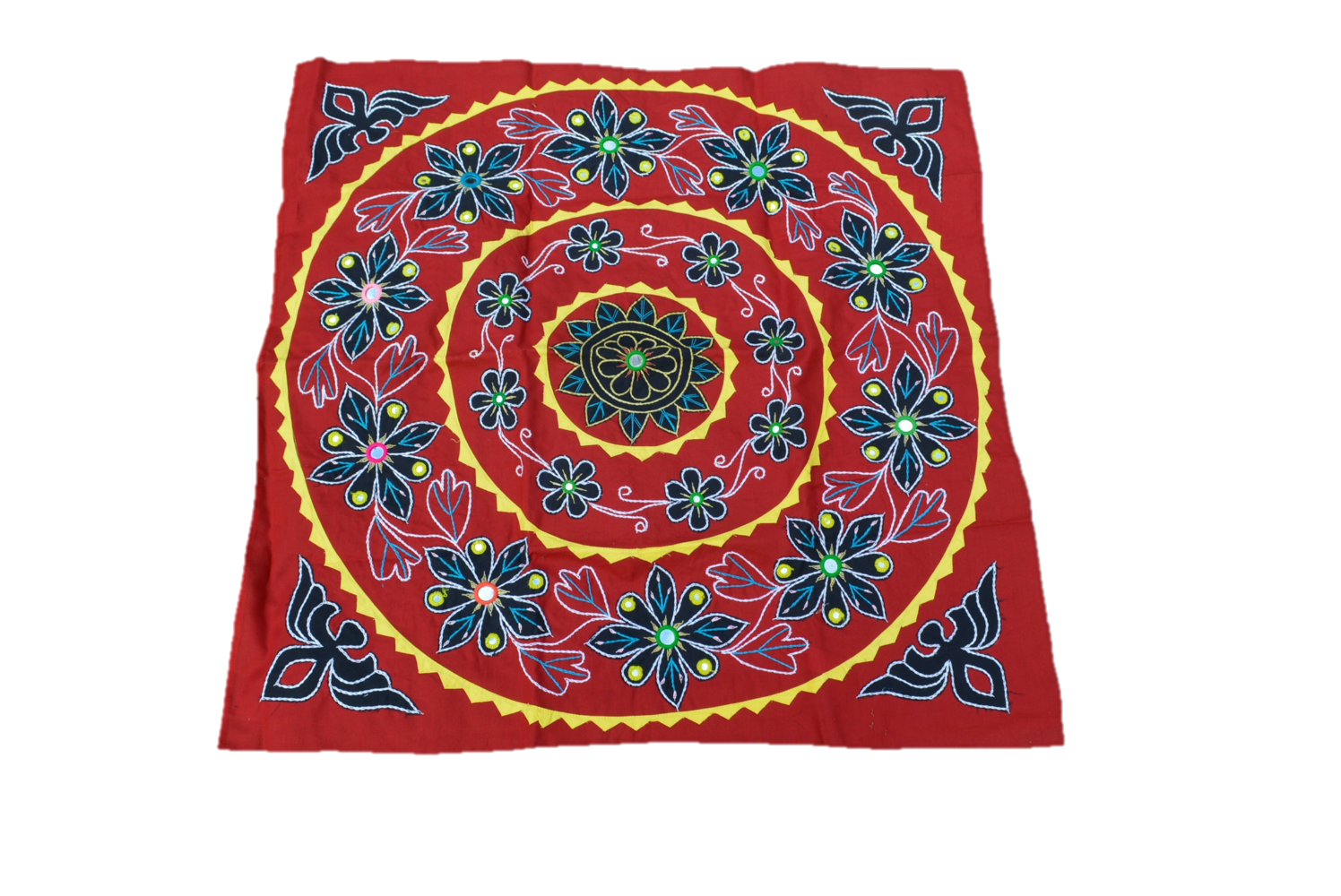 Mandala Upcycled Wall Hanging Home Decor Boho Tapestry by OMSutra