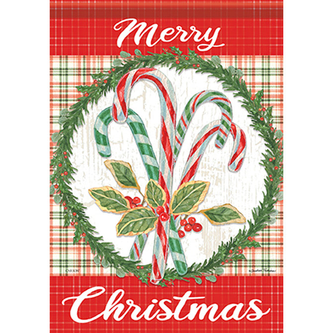 Candy Canes Flag - 28" x 40"